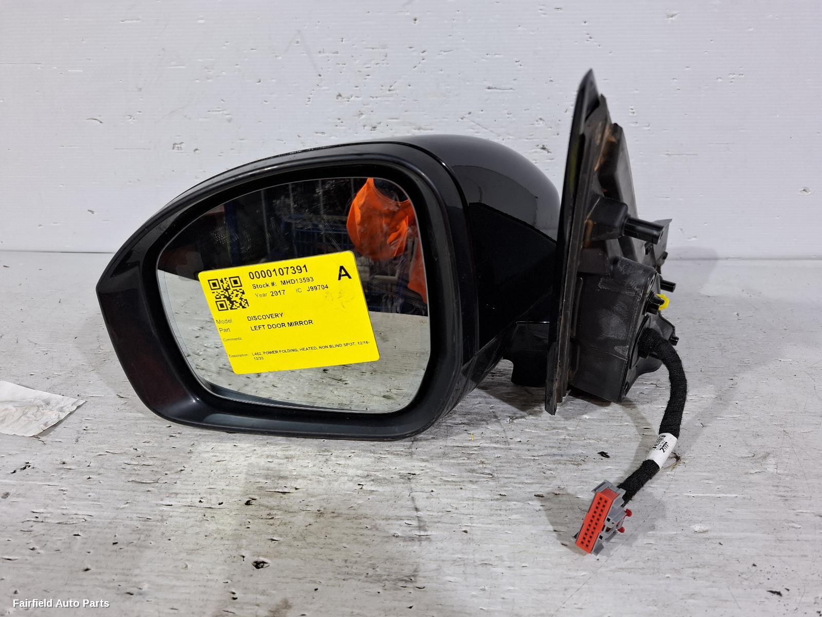 2016-2023 Land Rover Discovery Left Door Mirror