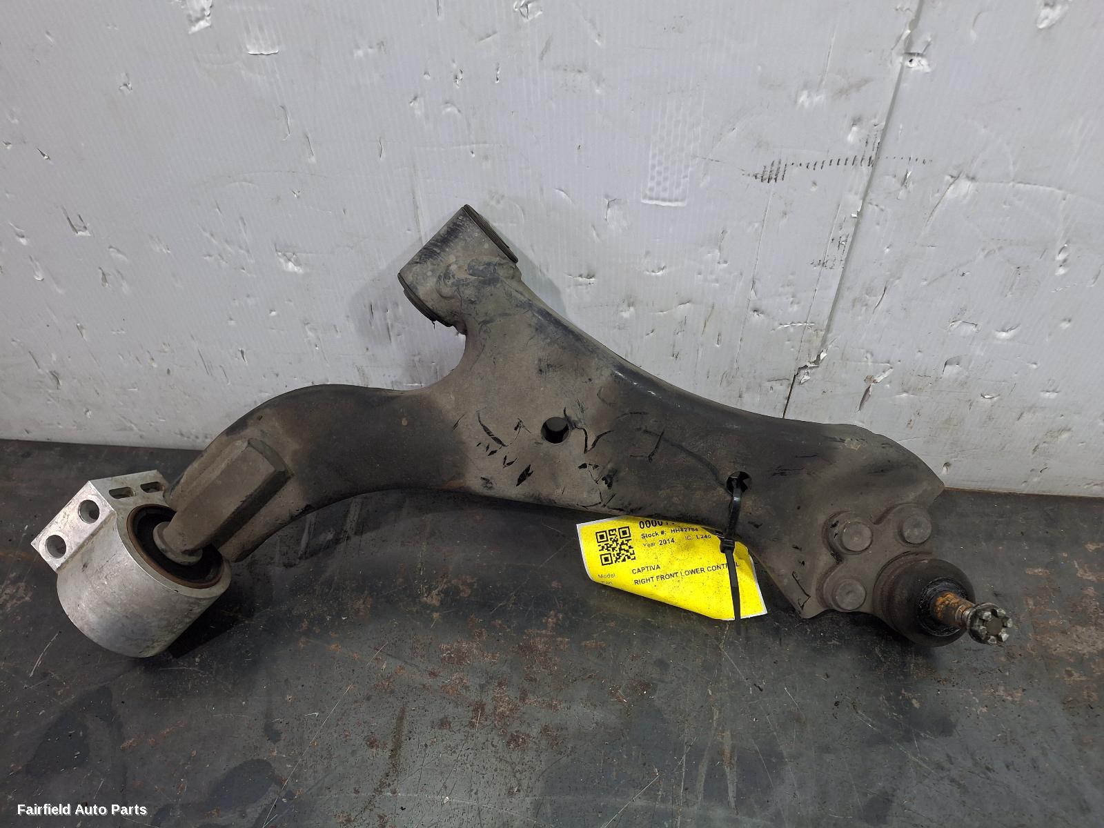 2011-2018 Holden Captiva Right Front Lower Control Arm