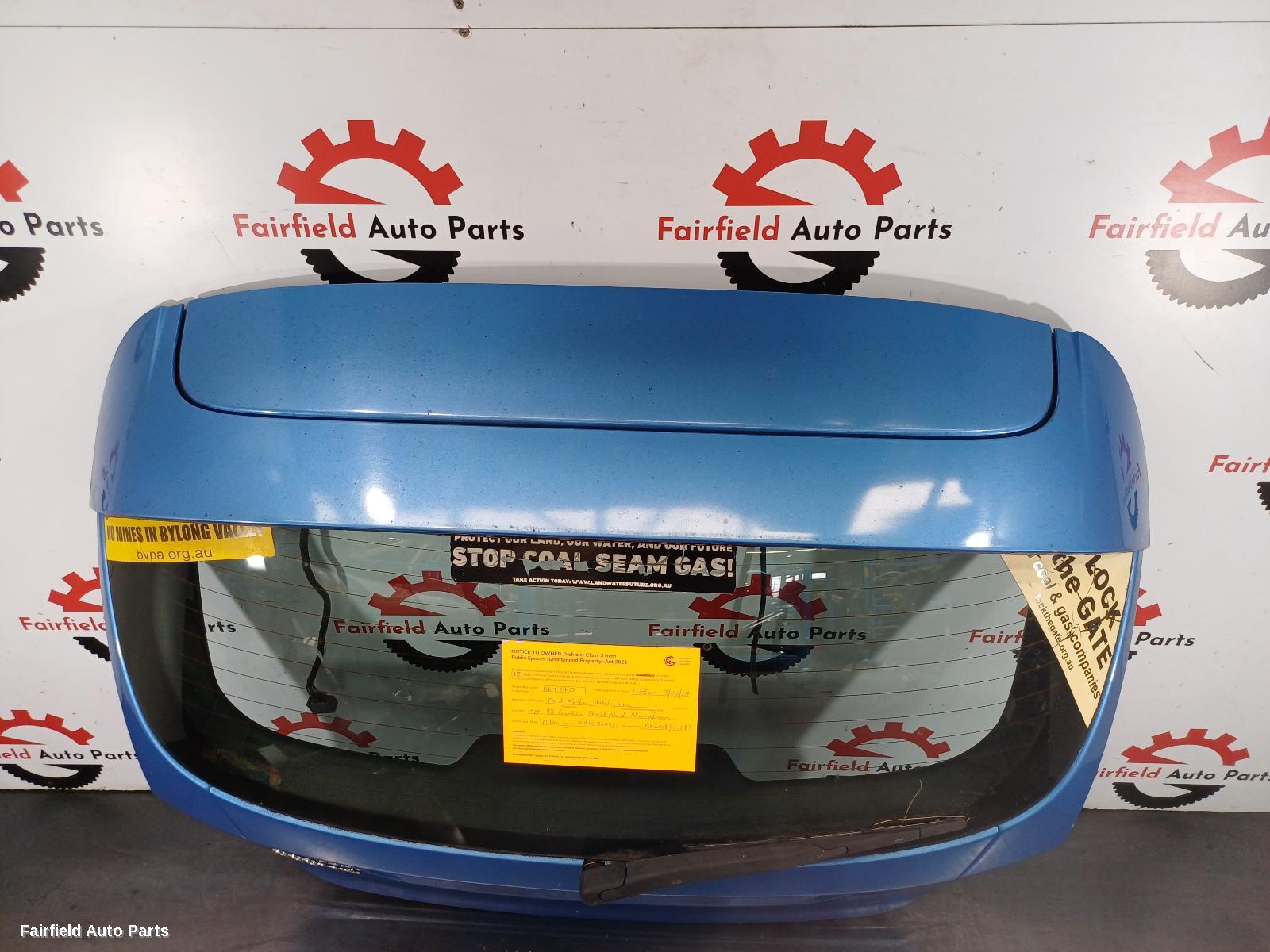 2008-2012 Ford Fiesta Bootlid Tailgate