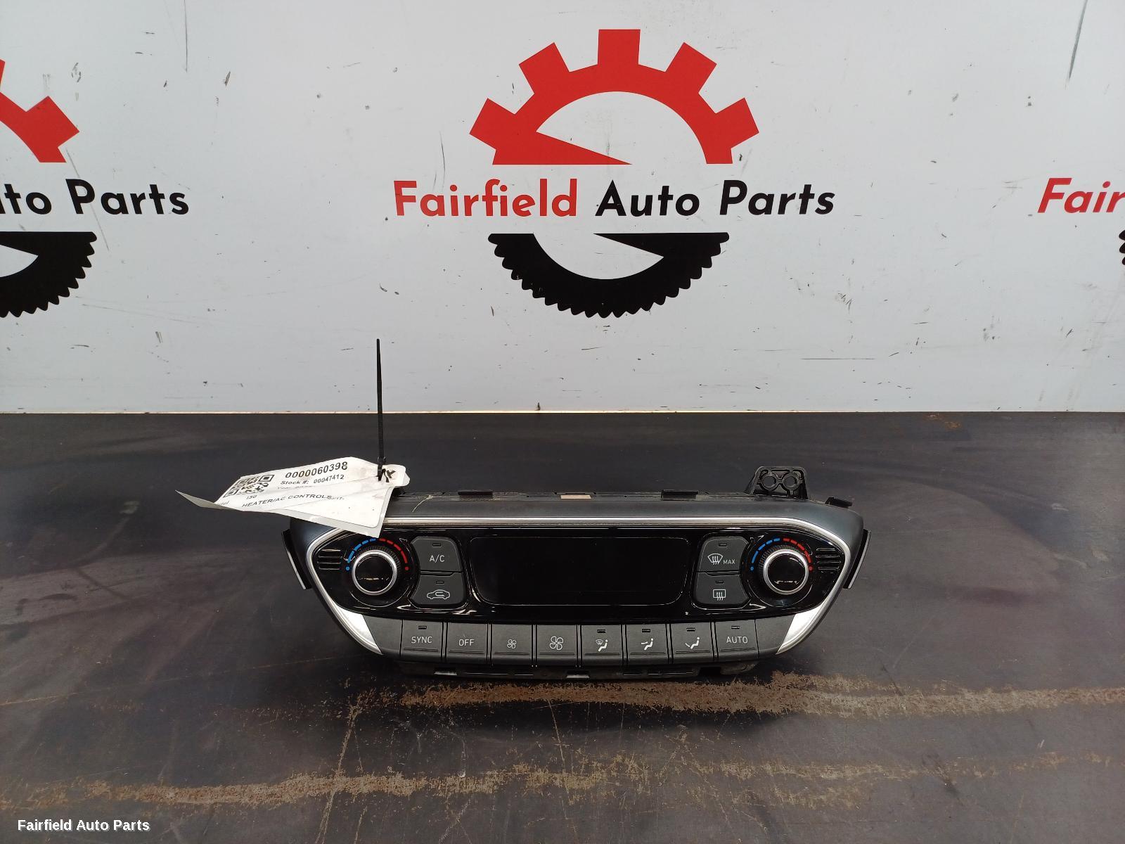 2017-2025 Hyundai I30 Heater Ac Controls
