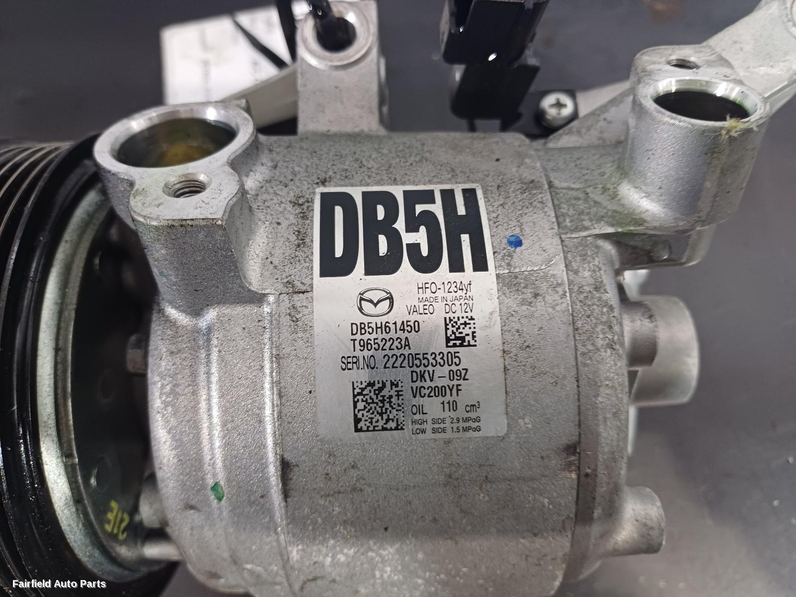 2019-2025 Mazda 2 A C Compressor