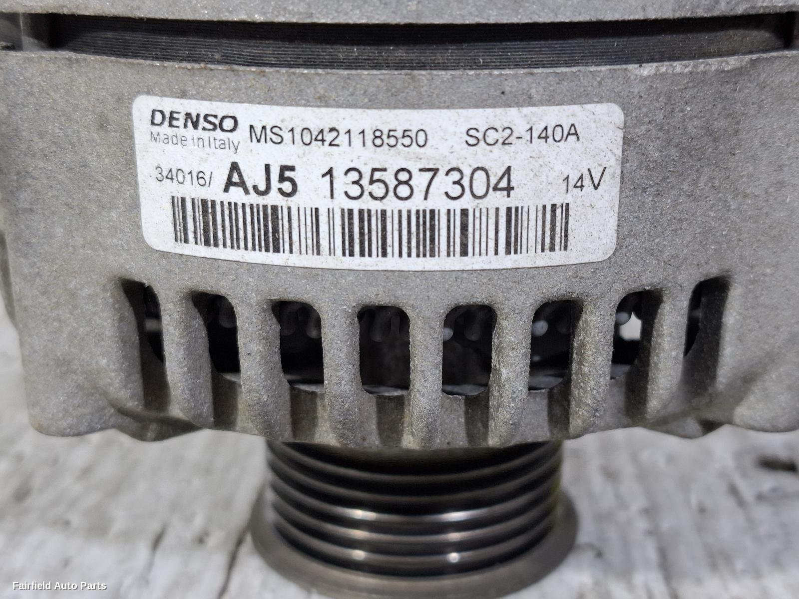 2016-2020 Holden Astra Alternator