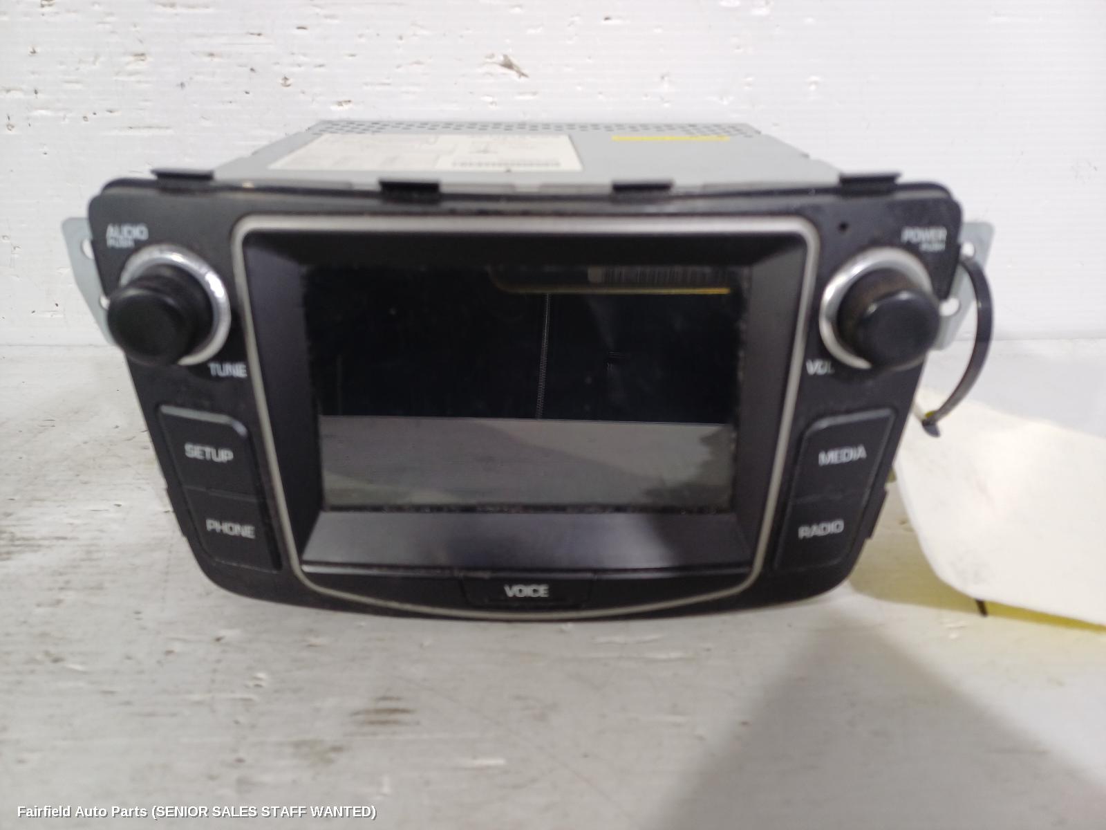 2018 Hyundai Accent Radio Cd Dvd Sat Tv