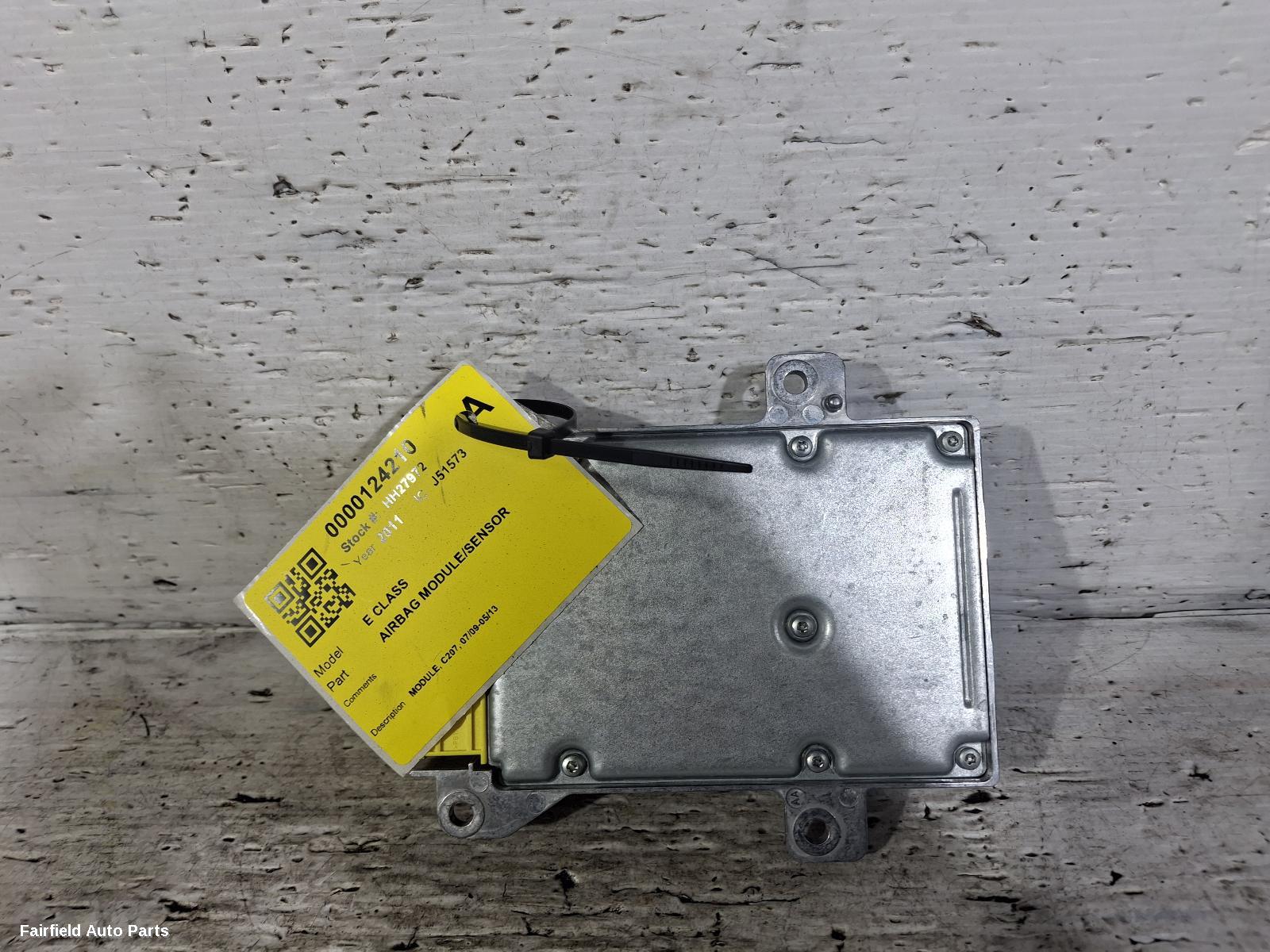 2009-2013 Mercedes E Class Airbag Module Sensor
