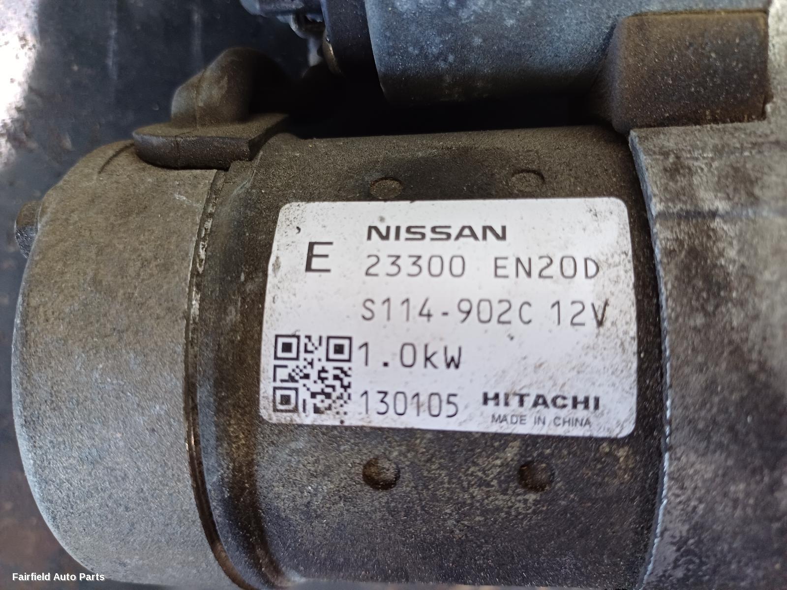 2007-2014 Nissan Dualis Starter