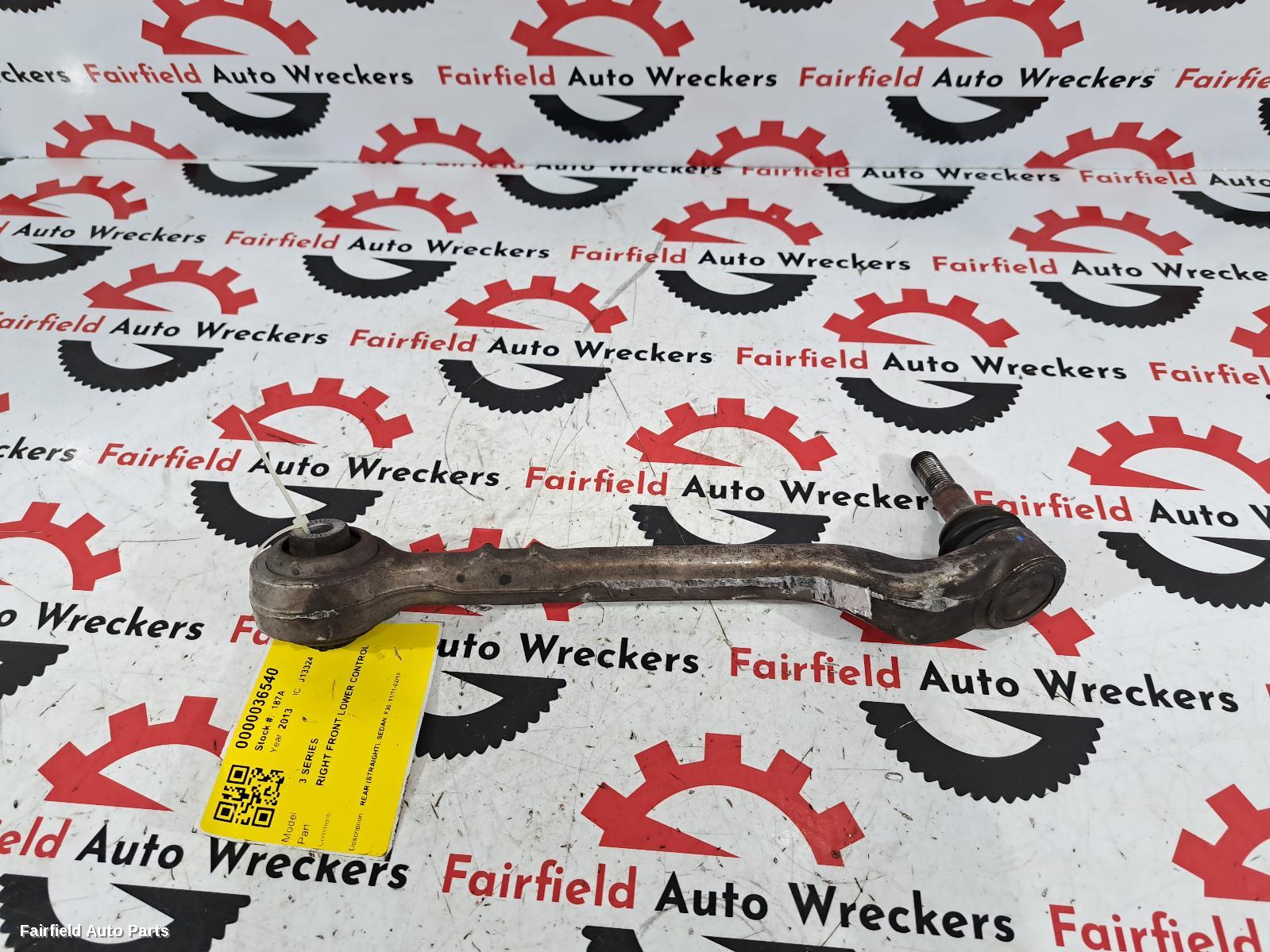 2011-2019 Bmw 3 Series Right Front Lower Control Arm