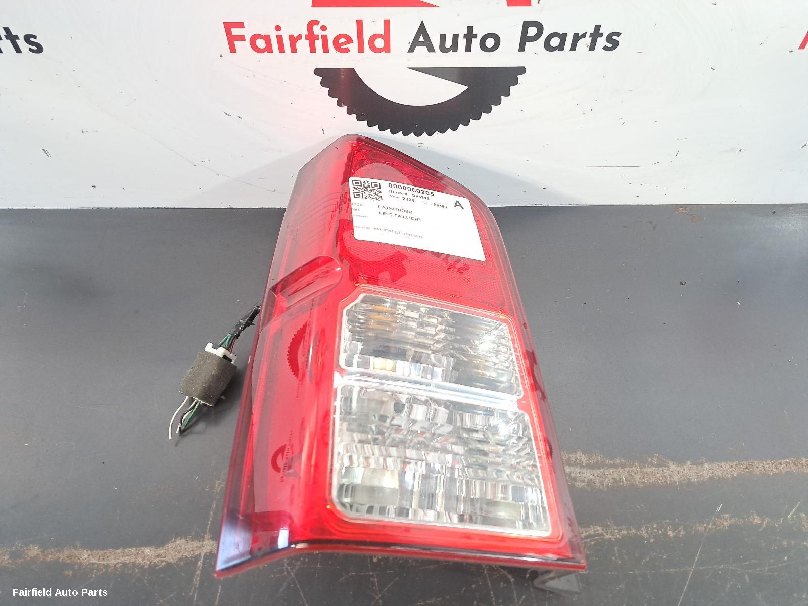 2005-2013 Nissan Pathfinder Left Taillight