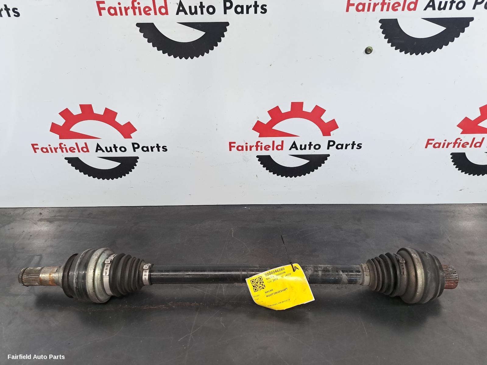 2014-2018 Porsche Macan Right Driveshaft