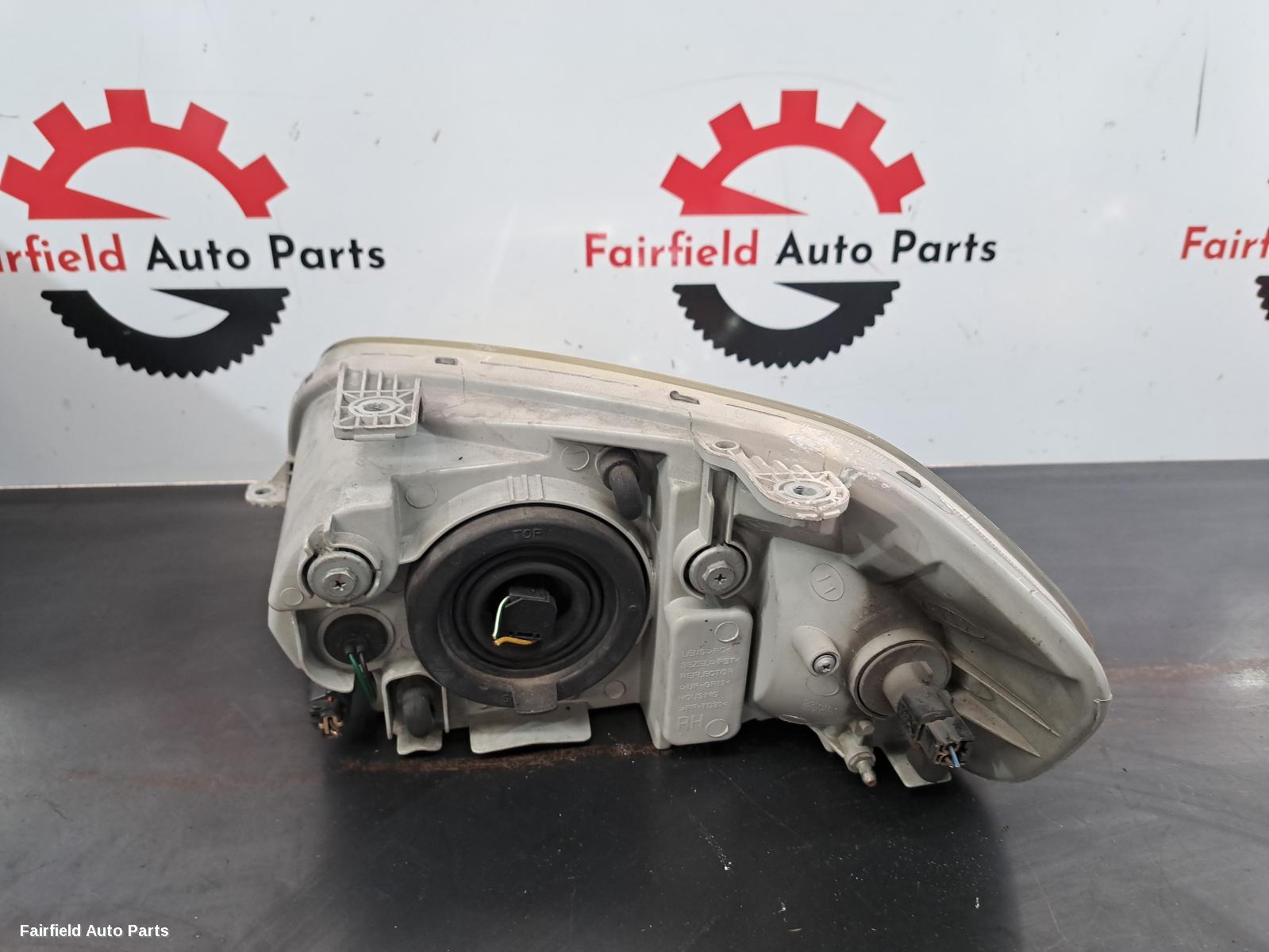 2012 Holden Barina Right Headlamp