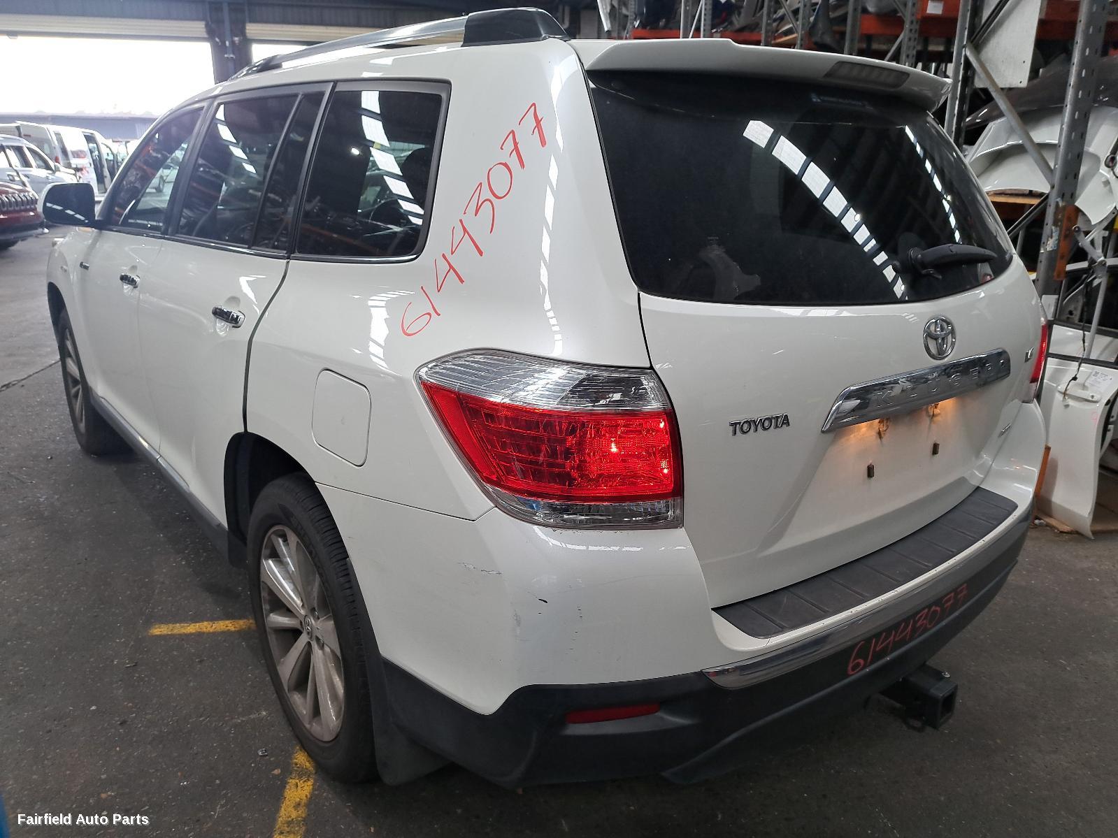 2013 Toyota Kluger Door Boot Gate Lock