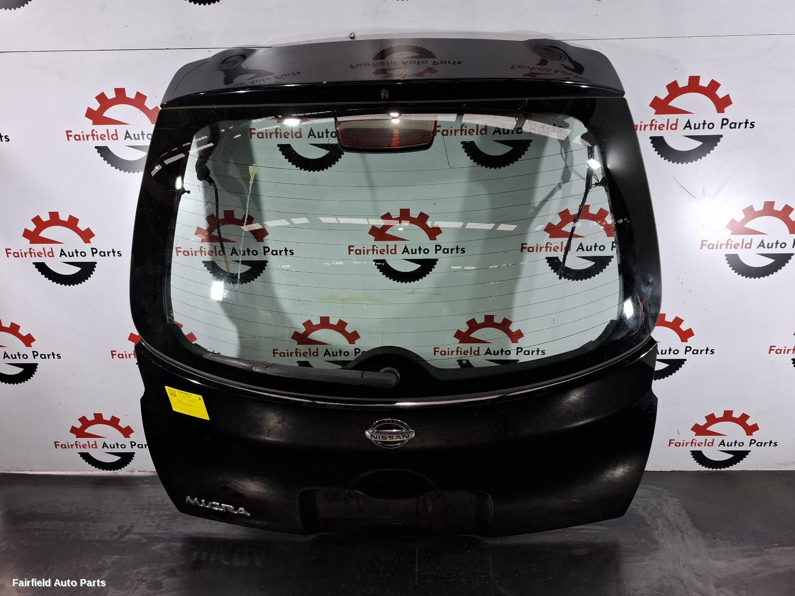 2007-2010 Nissan Micra Bootlid Tailgate