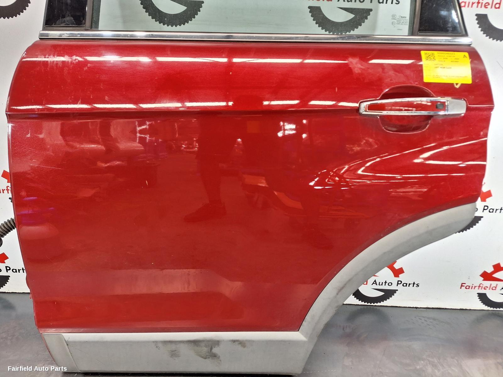 2016 Holden Captiva Left Rear Door Sliding