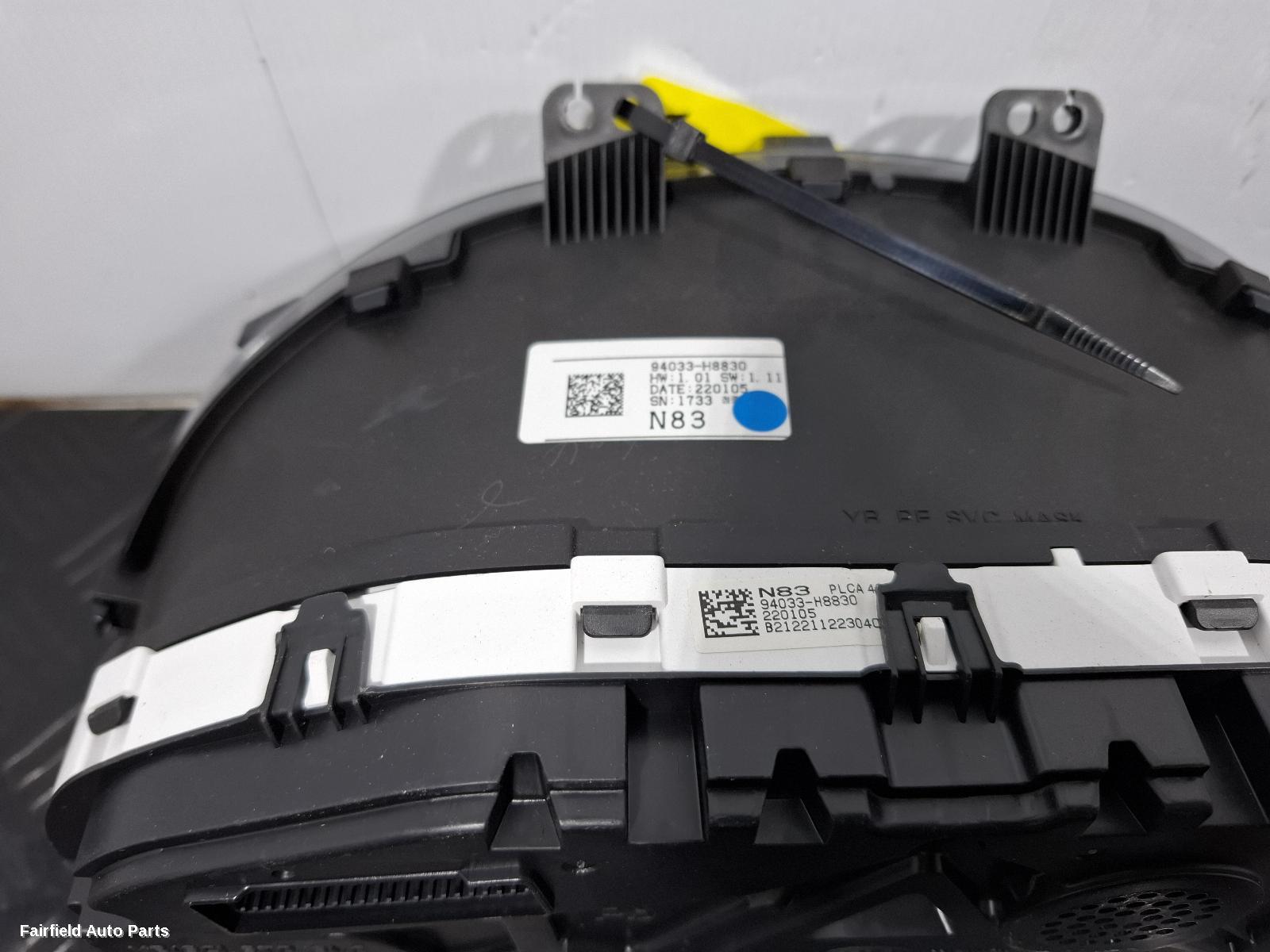 2020-2026 Kia Stonic Instrument Cluster