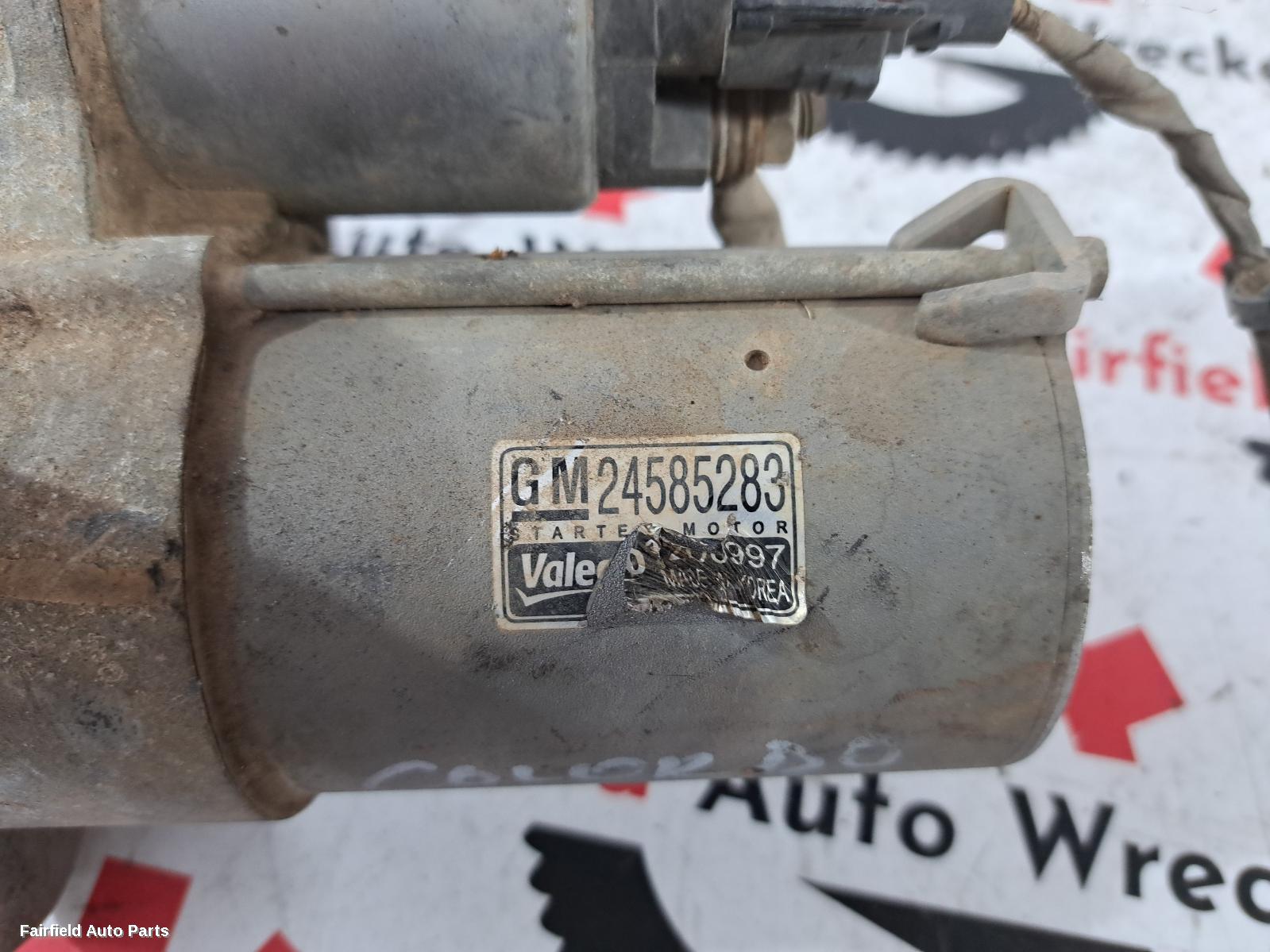 2016 Holden Colorado Starter