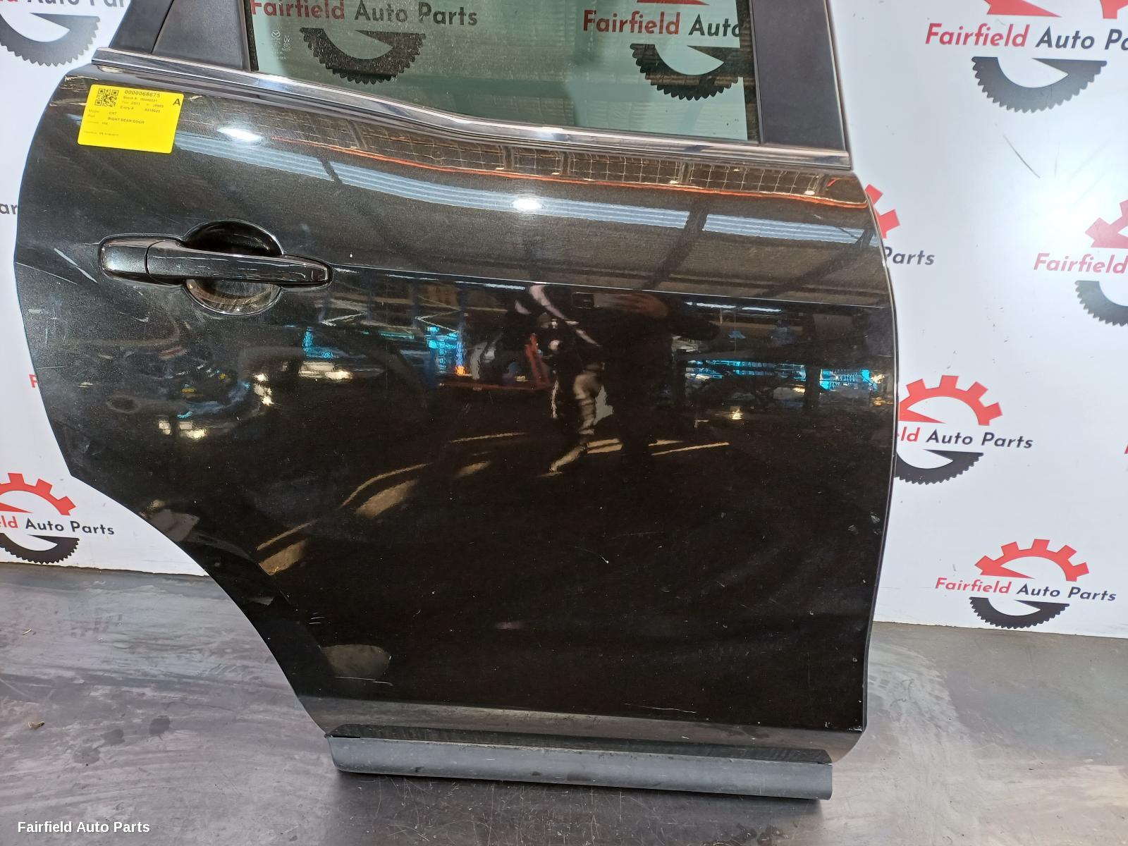 2006-2012 Mazda Cx7 Right Rear Door Sliding