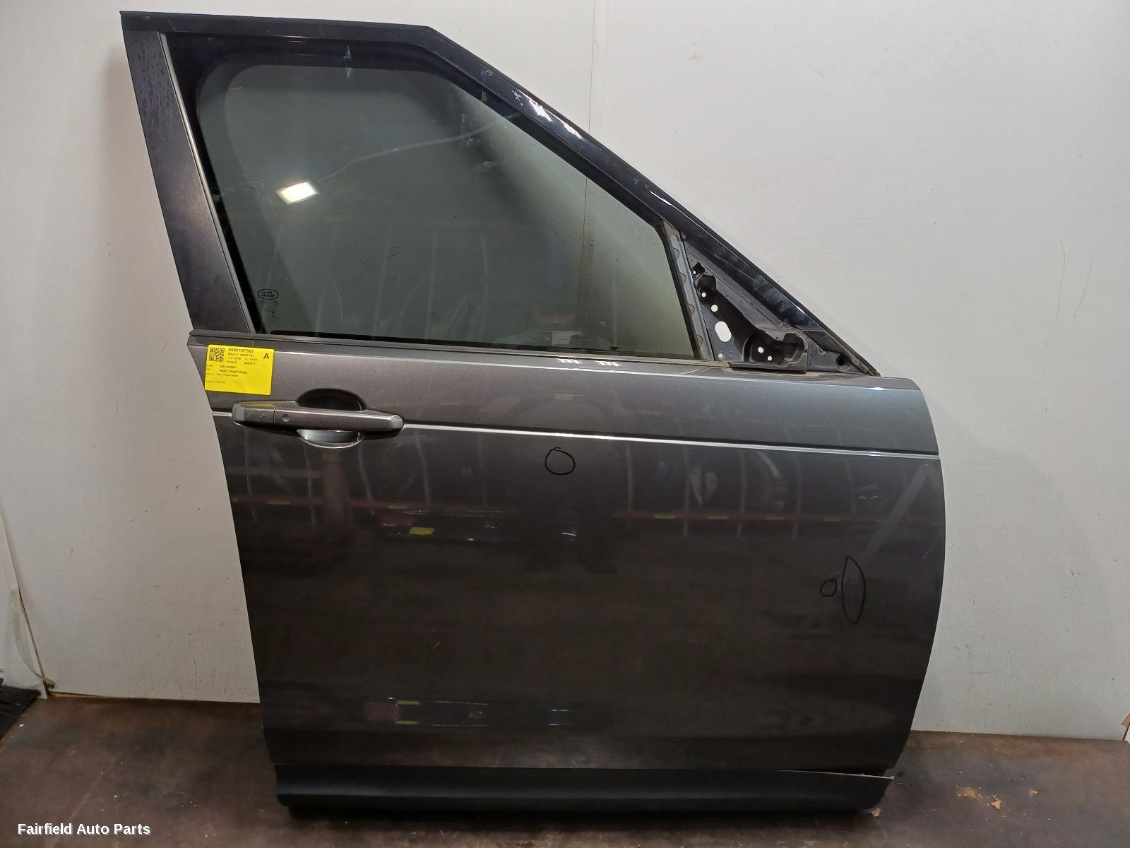 2016-2026 Land Rover Discovery Right Front Door
