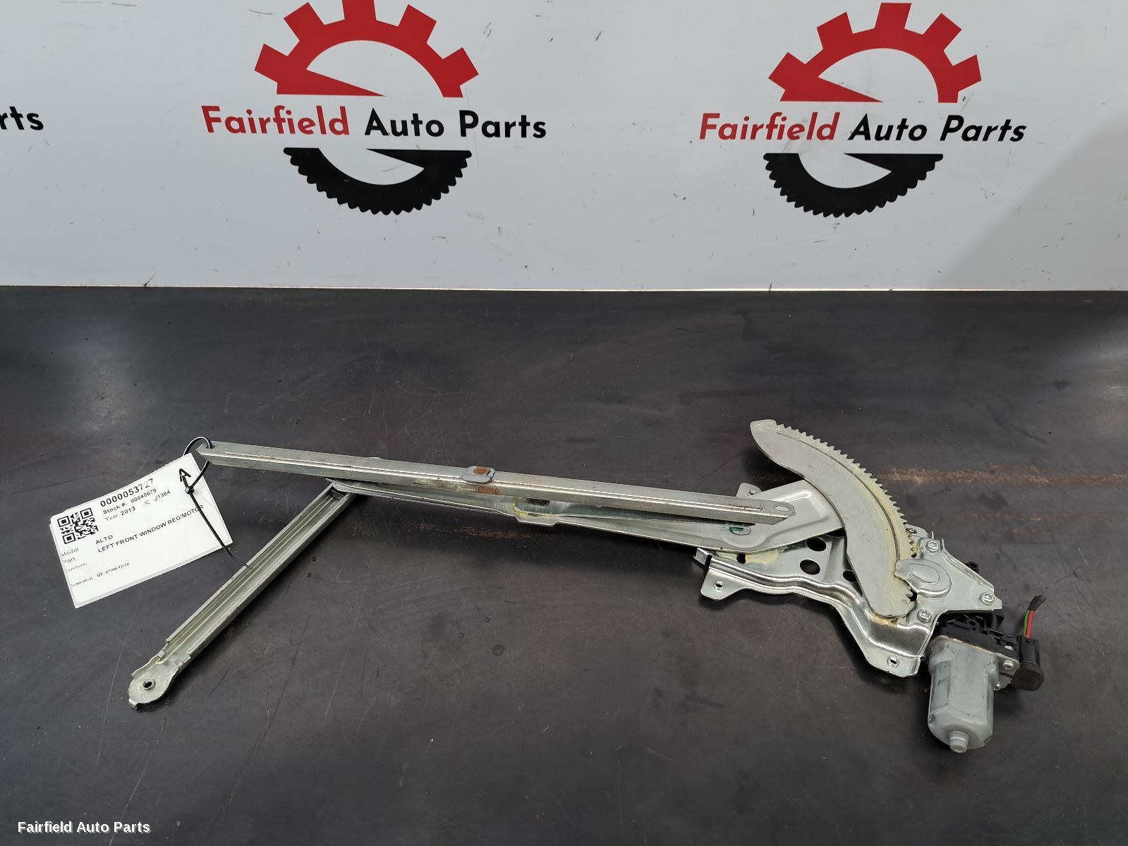 2009-2014 Suzuki Alto Left Front Window Reg Motor