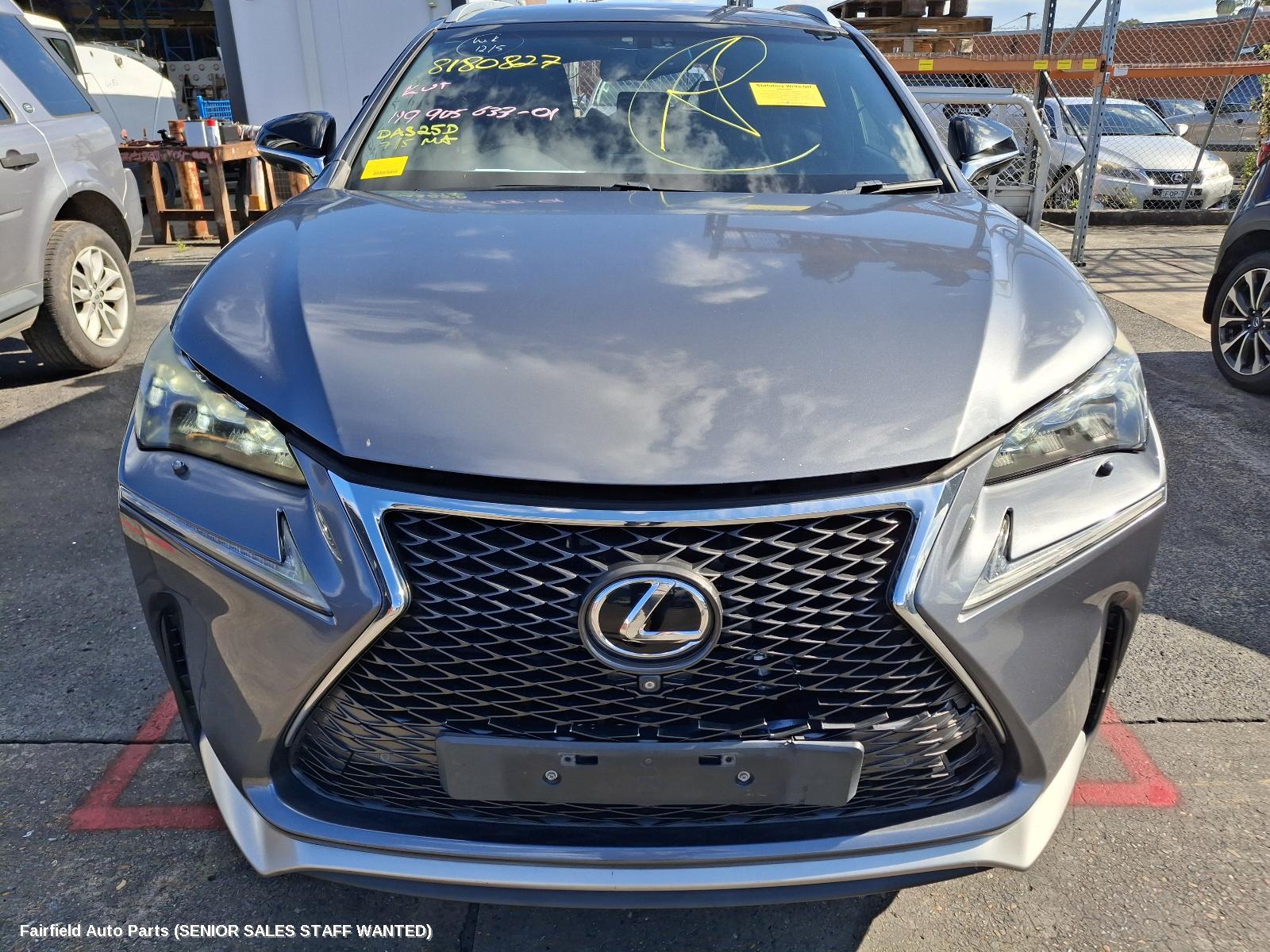 2015 Lexus Nx Left Taillight