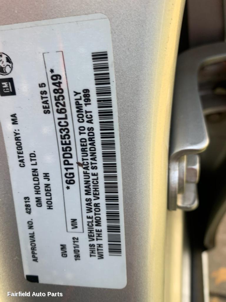 2012 Holden Cruze Right Door Mirror