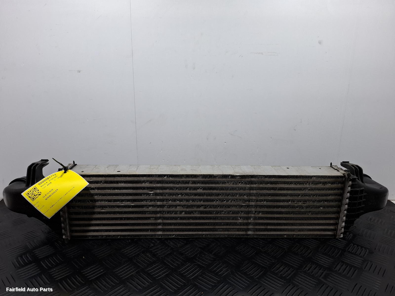 2014-2019 Mercedes Cla Class Intercooler