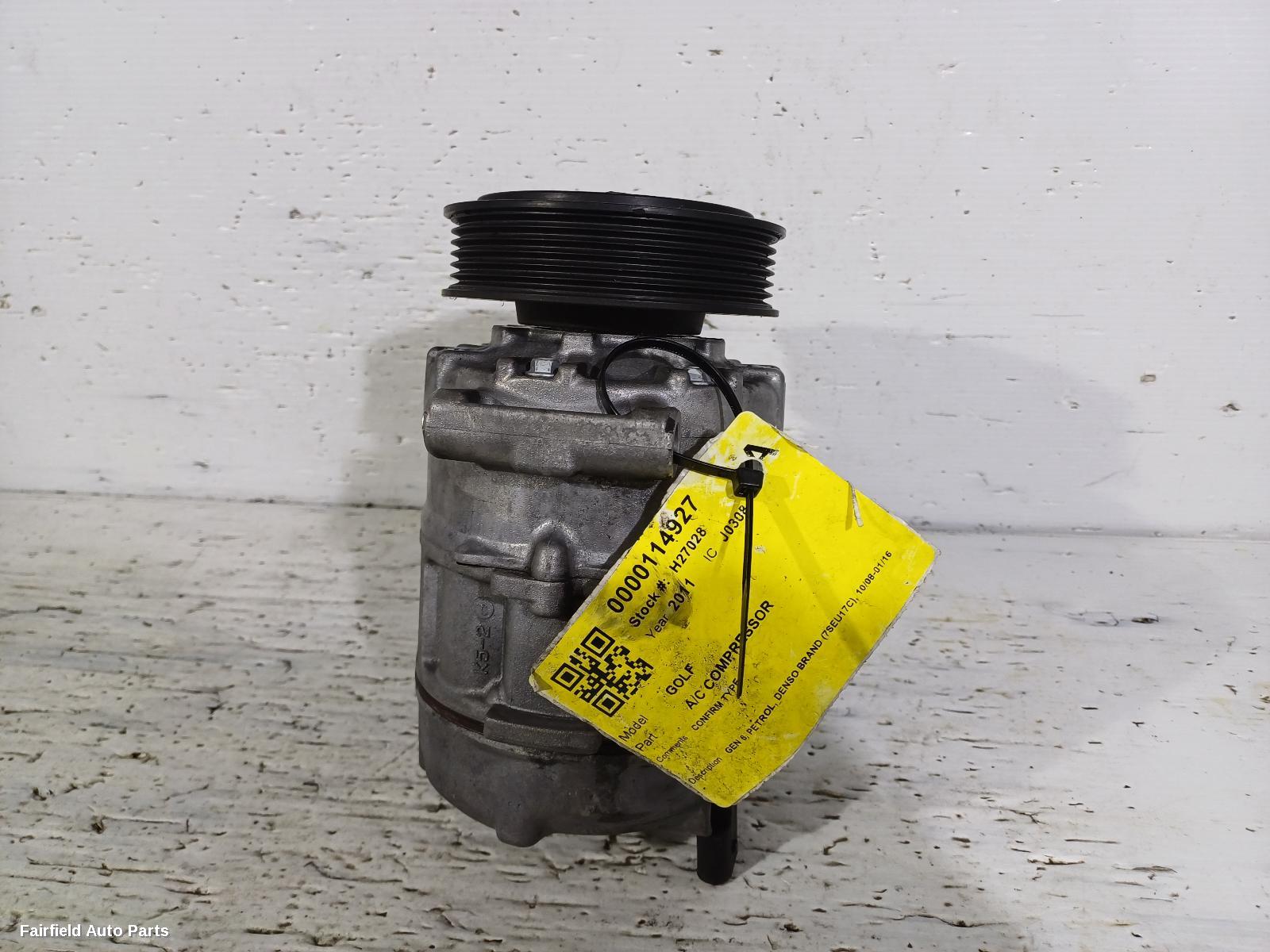 2008-2016 Volkswagen Golf A C Compressor