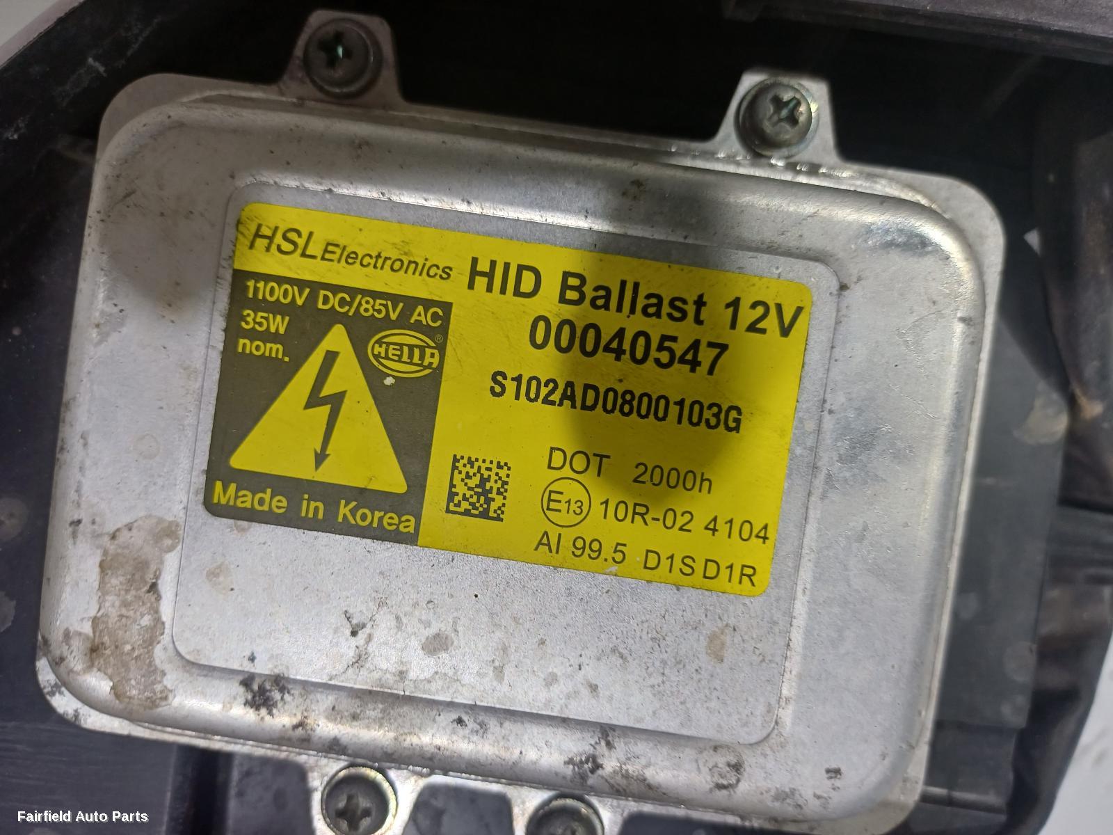 2007-2014 Subaru Tribeca Left Headlamp