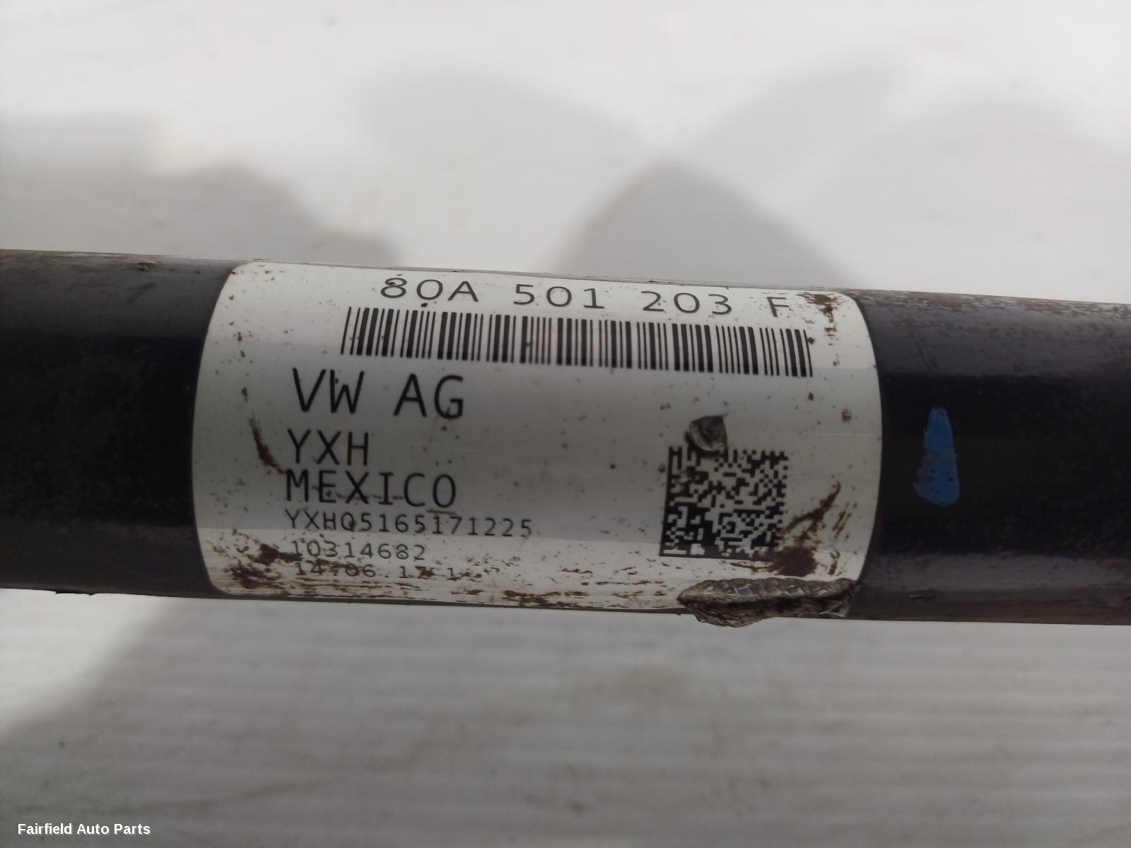 2017-2020 Audi Q5 Left Driveshaft