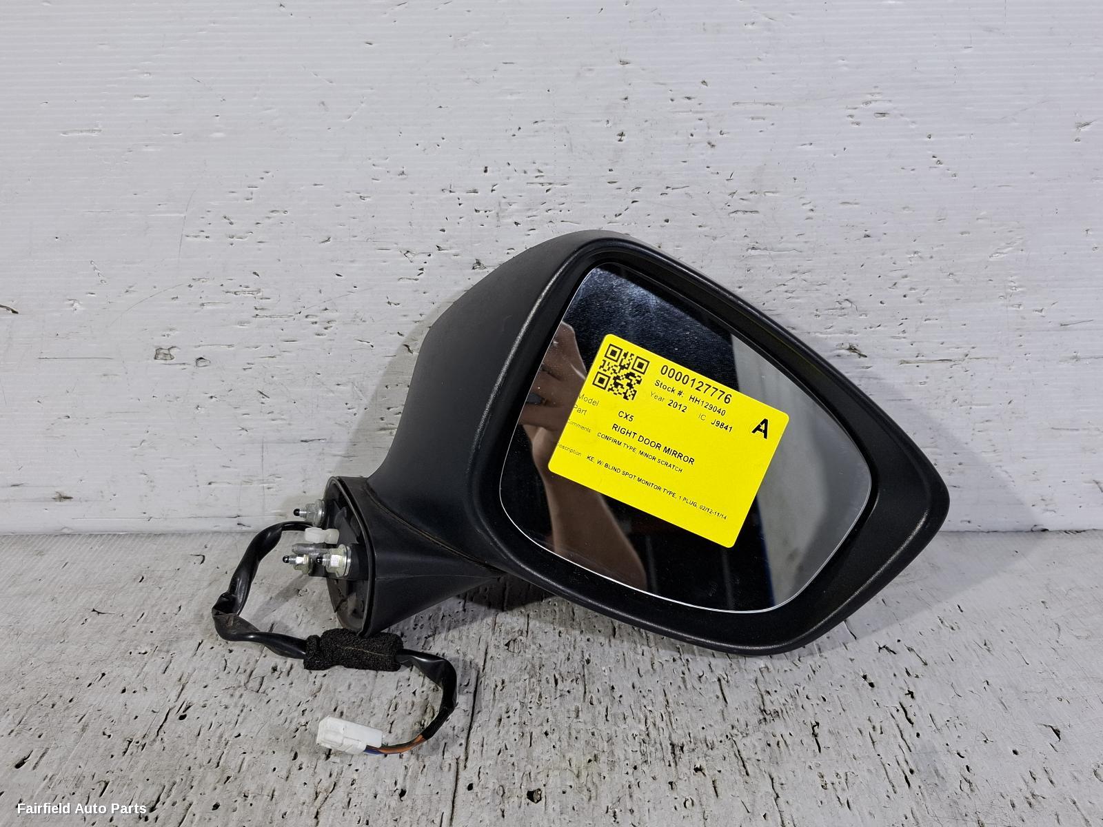 2012-2014 Mazda Cx5 Right Door Mirror