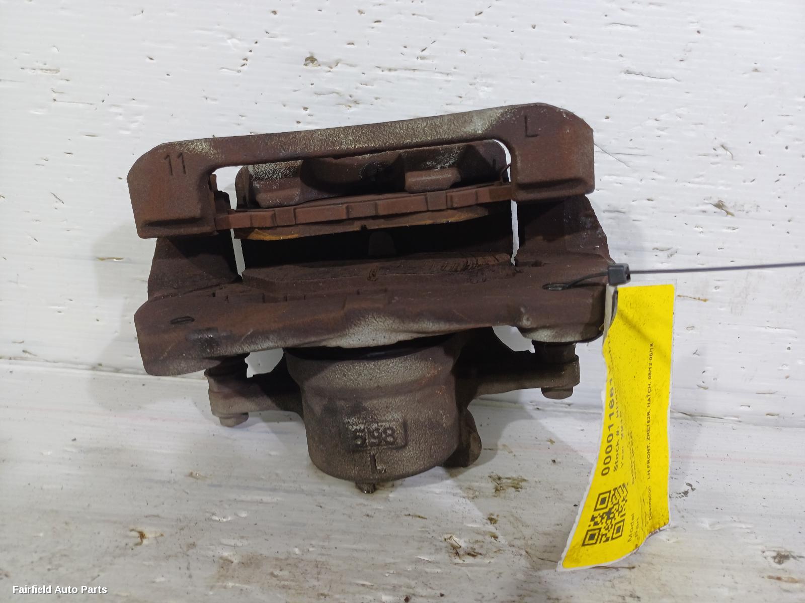 2012-2018 Toyota Corolla Caliper