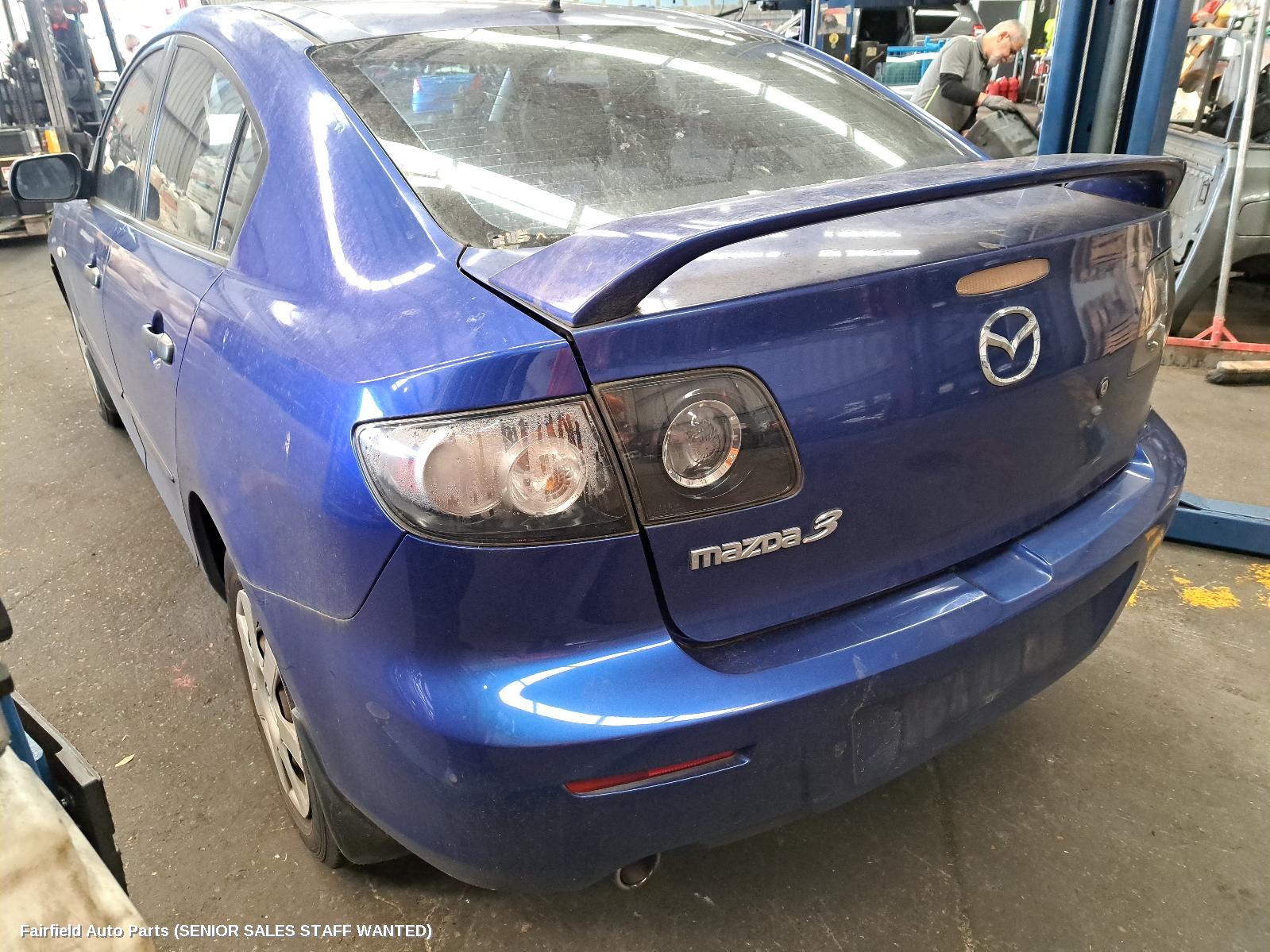 2007 Mazda 3 Bootlid Tailgate