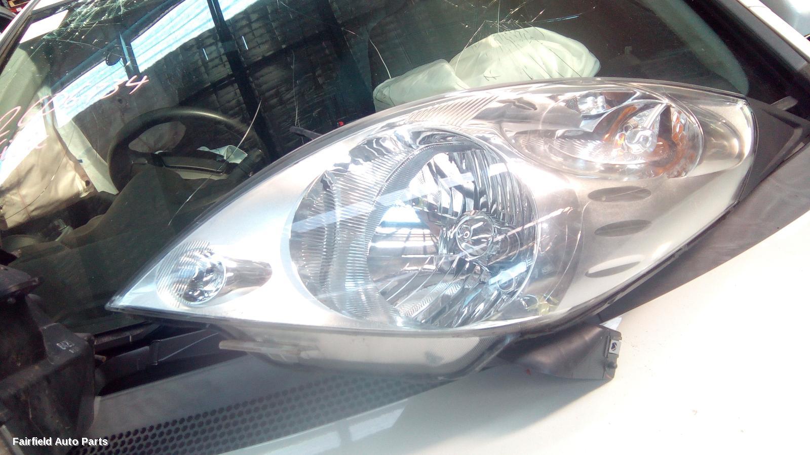 2011 Holden Barina Left Headlamp