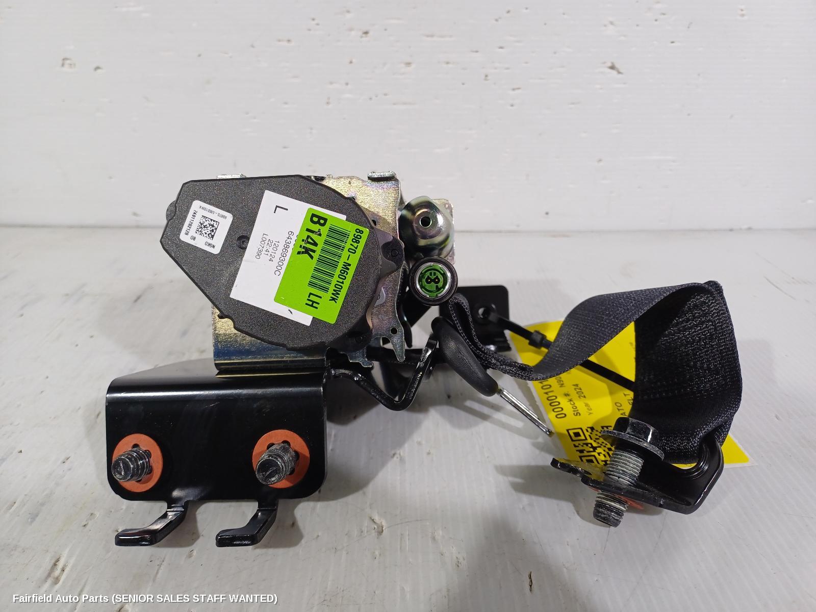 2024 Kia Cerato Seatbelt Stalk