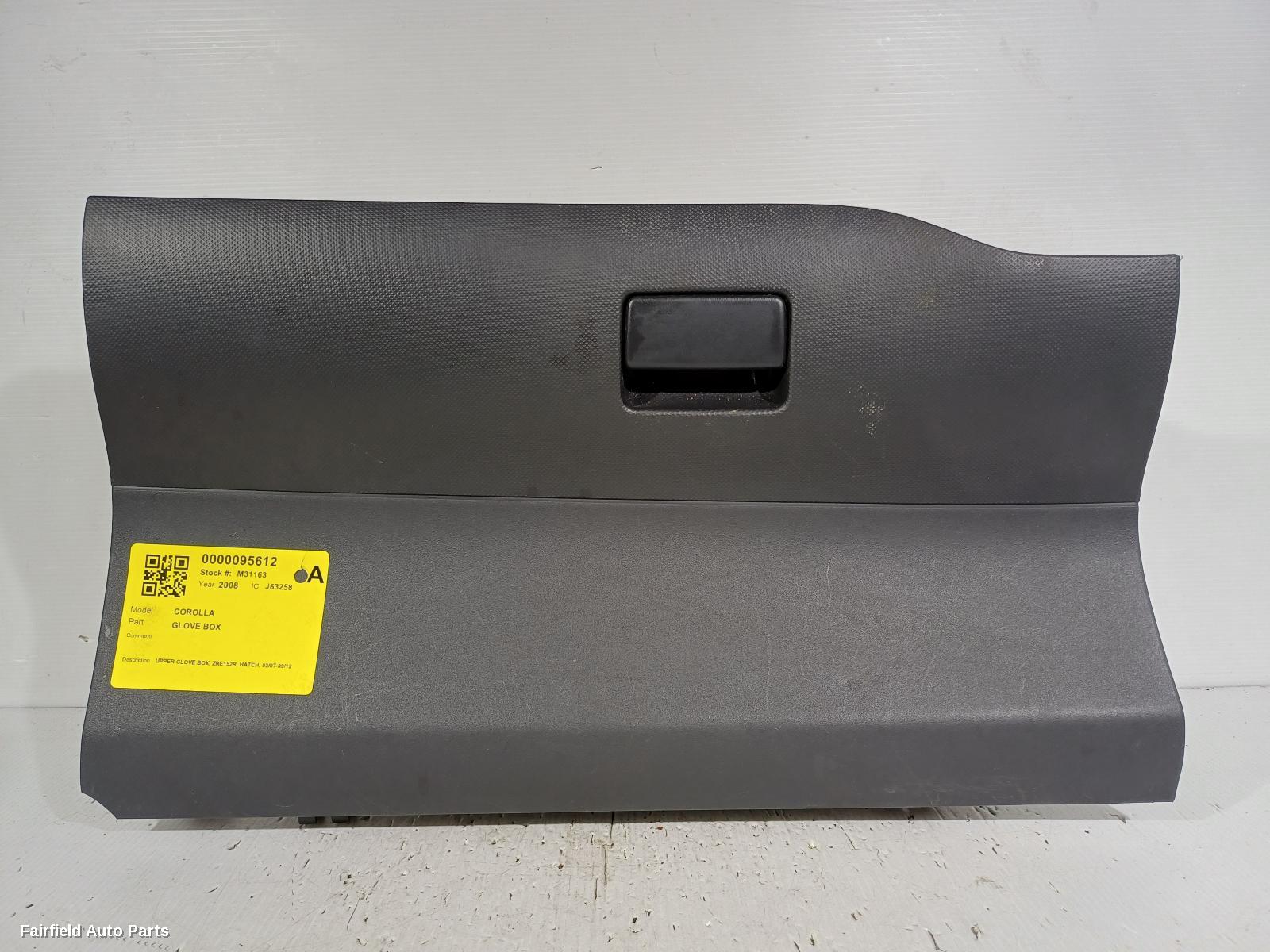 2007-2012 Toyota Corolla Glove Box