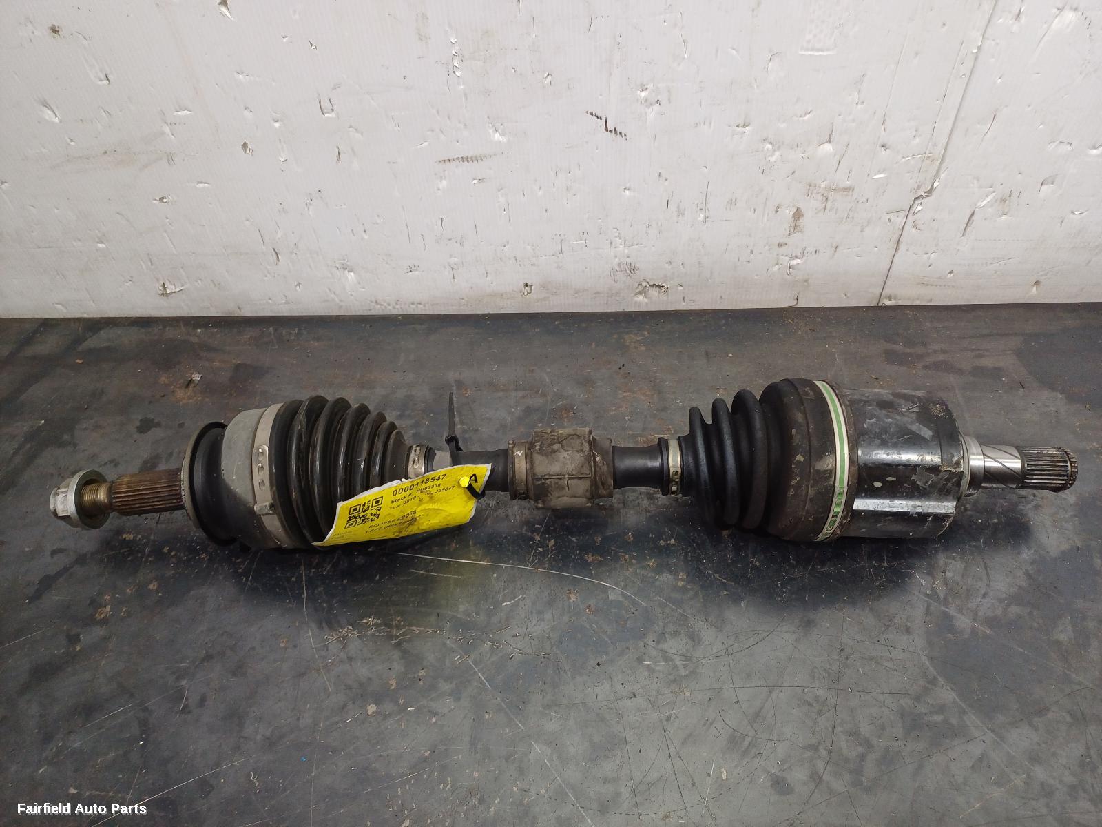 2017-2026 Mitsubishi Eclipse Cross Left Driveshaft