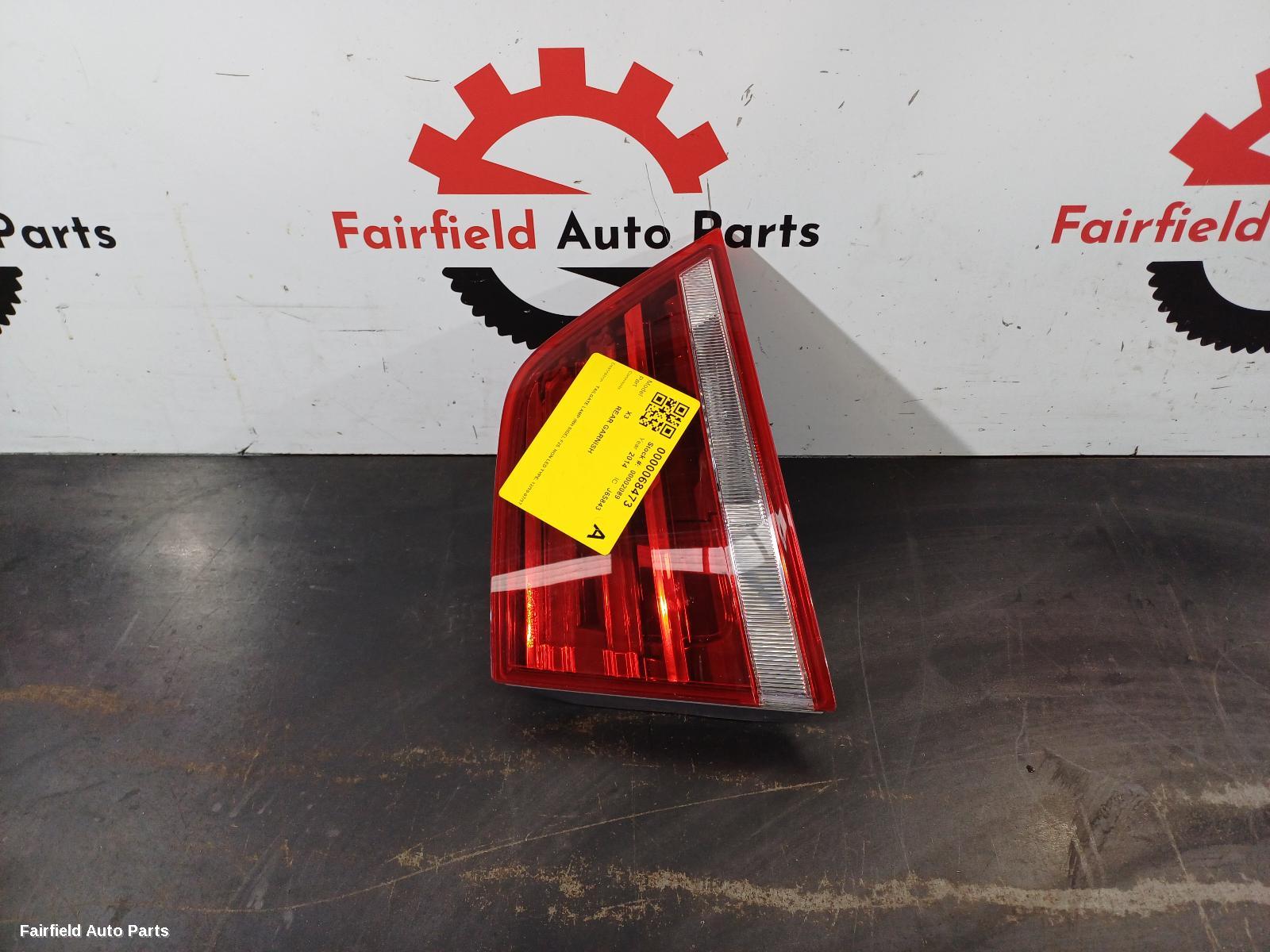 2010-2017 Bmw X3 Rear Garnish