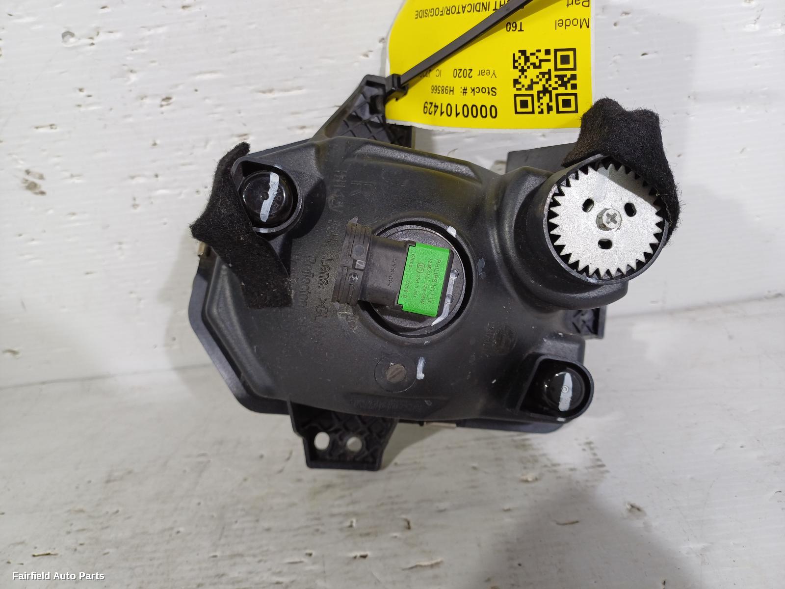 2017-2021 Ldv T60 Right Indicator Fog Side