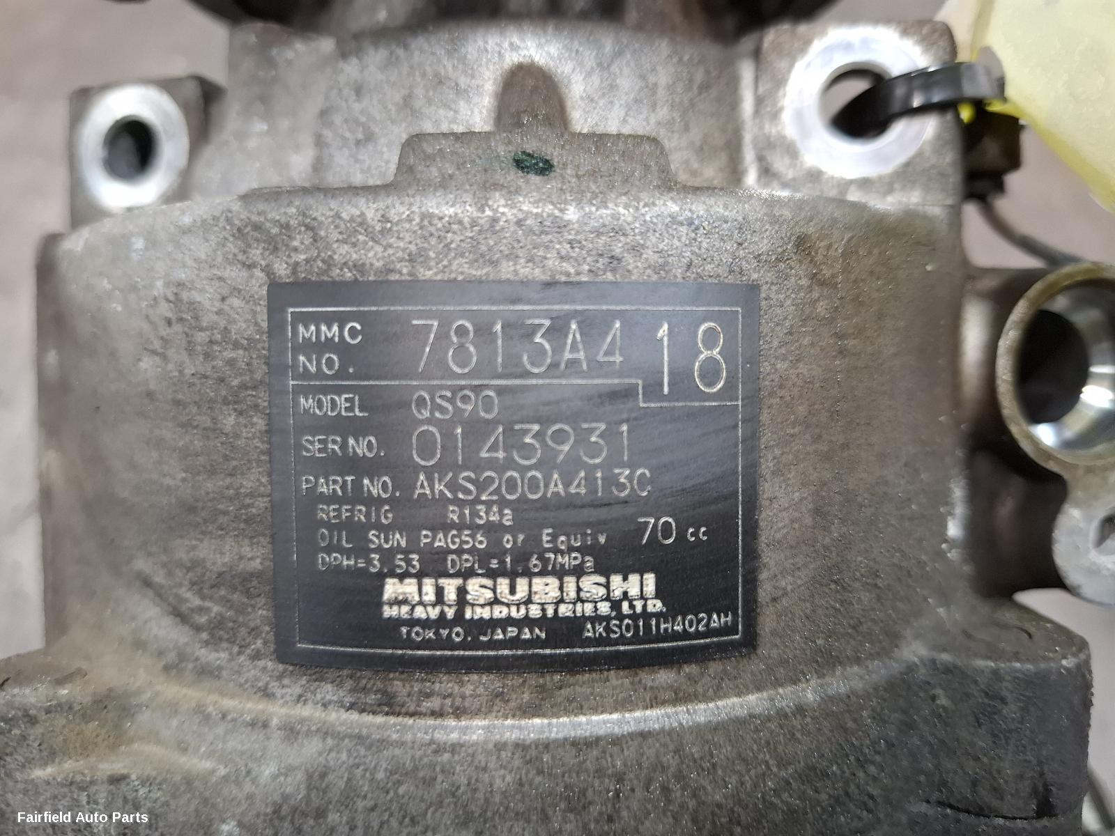 2007-2015 Mitsubishi Lancer A C Compressor