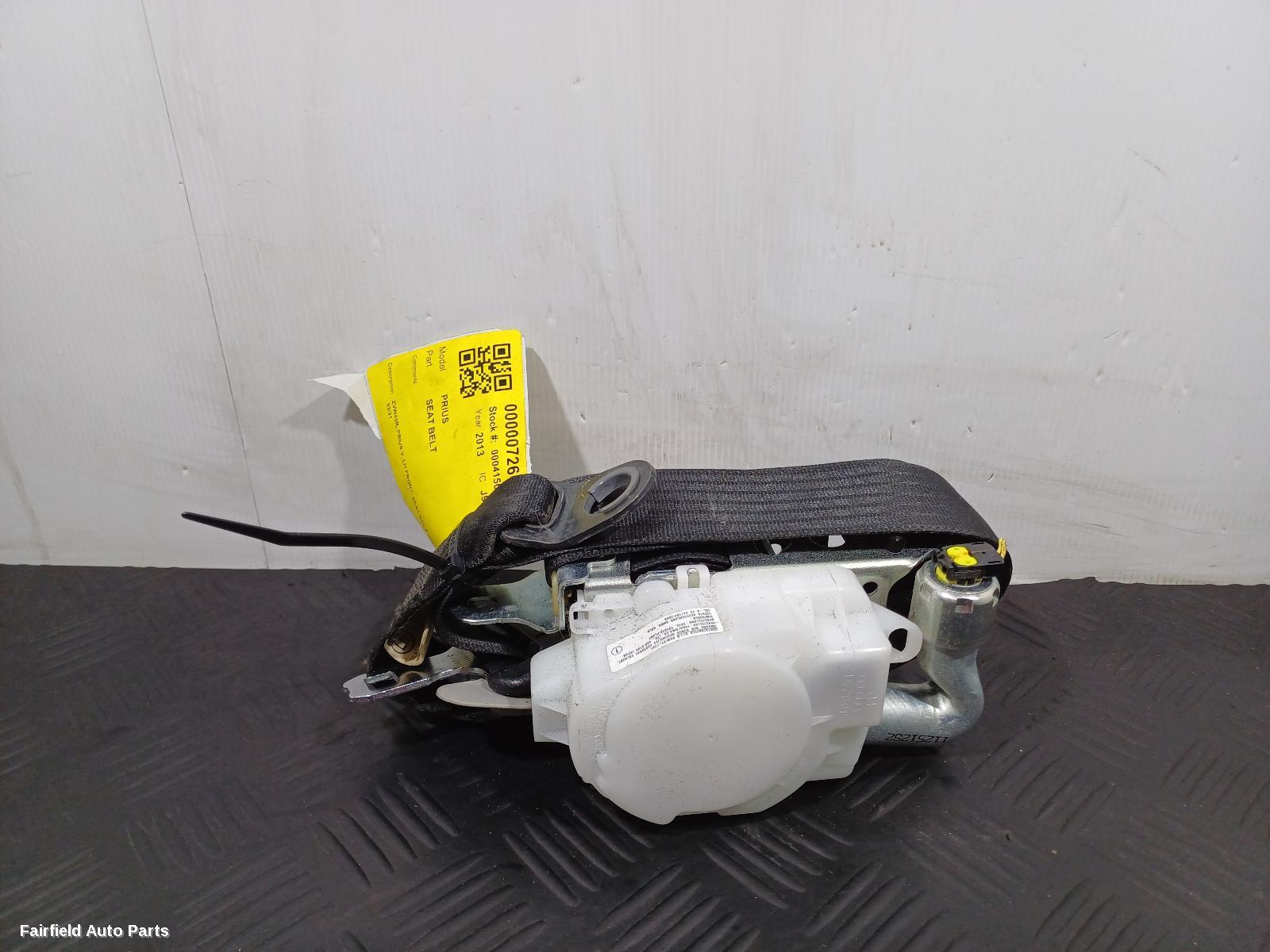 2012-2021 Toyota Prius Seatbelt Stalk