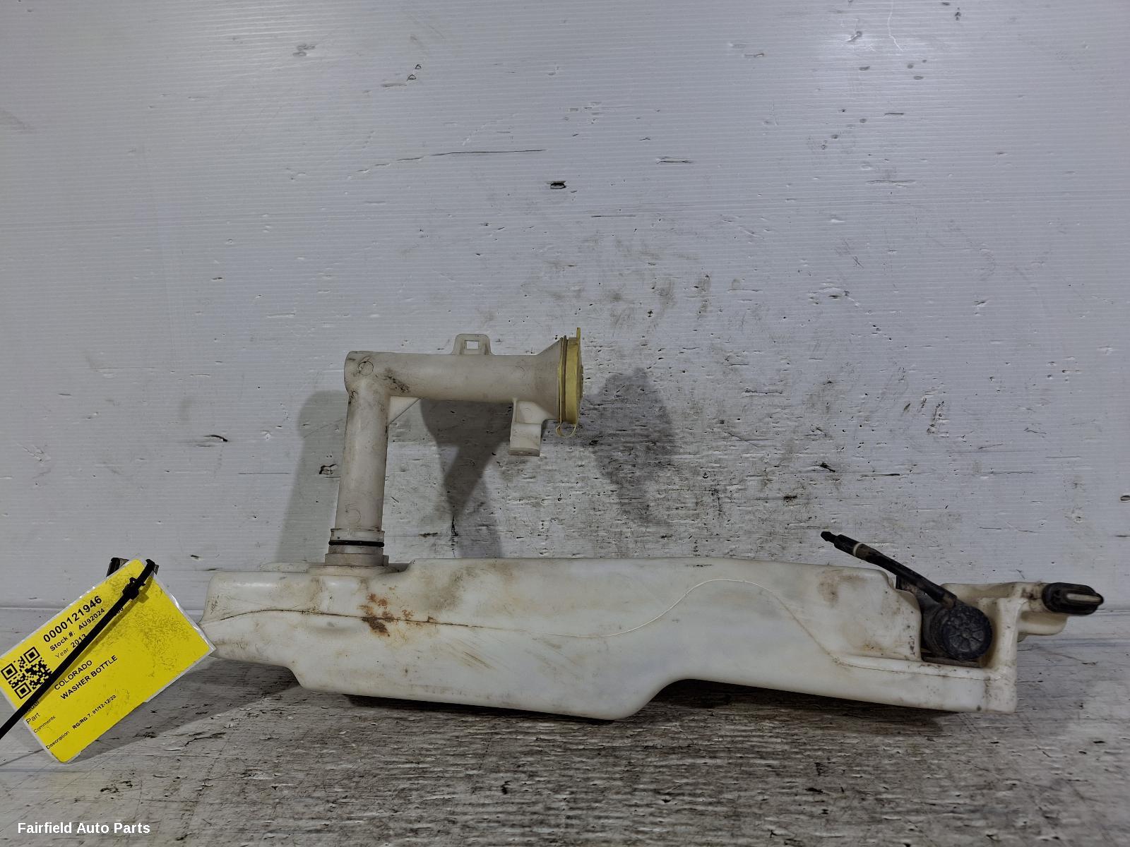 2012-2020 Holden Colorado Washer Bottle