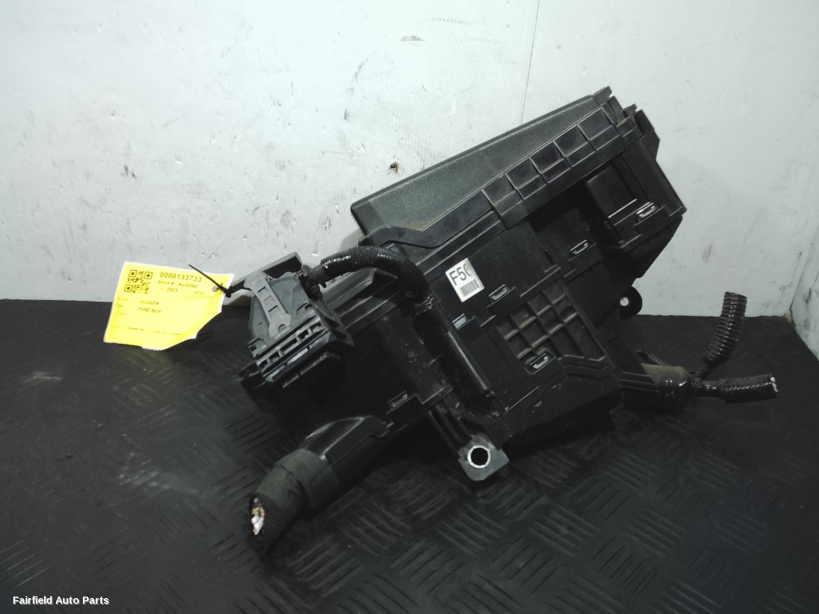 2021-2026 Toyota Kluger Fuse Box