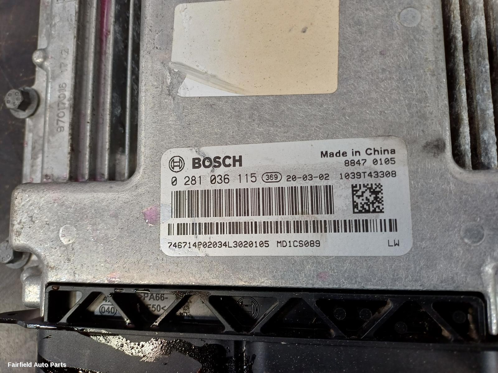 2017-2024 Ldv D90 Ecu