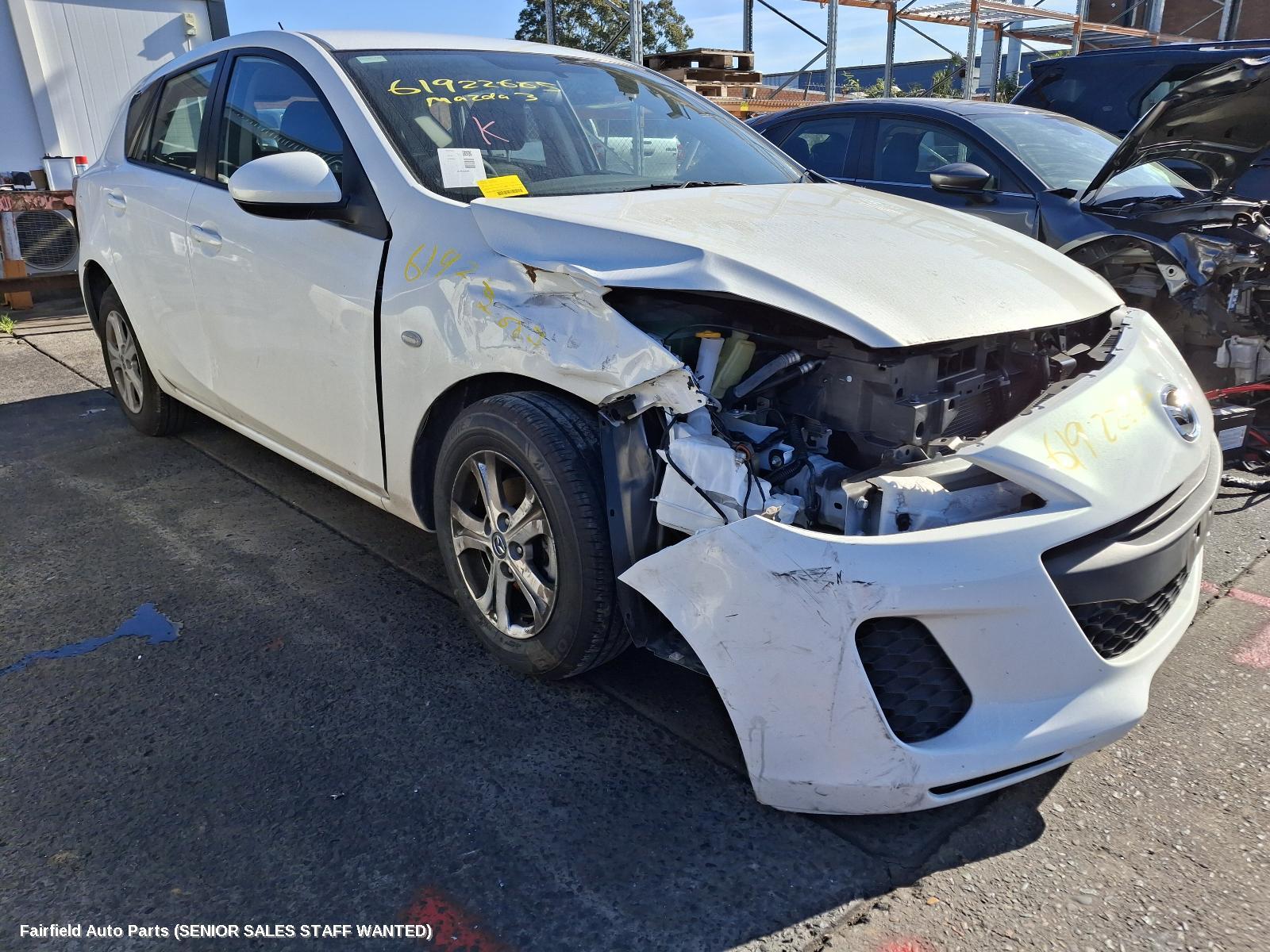 2012 Mazda 3 Right Taillight