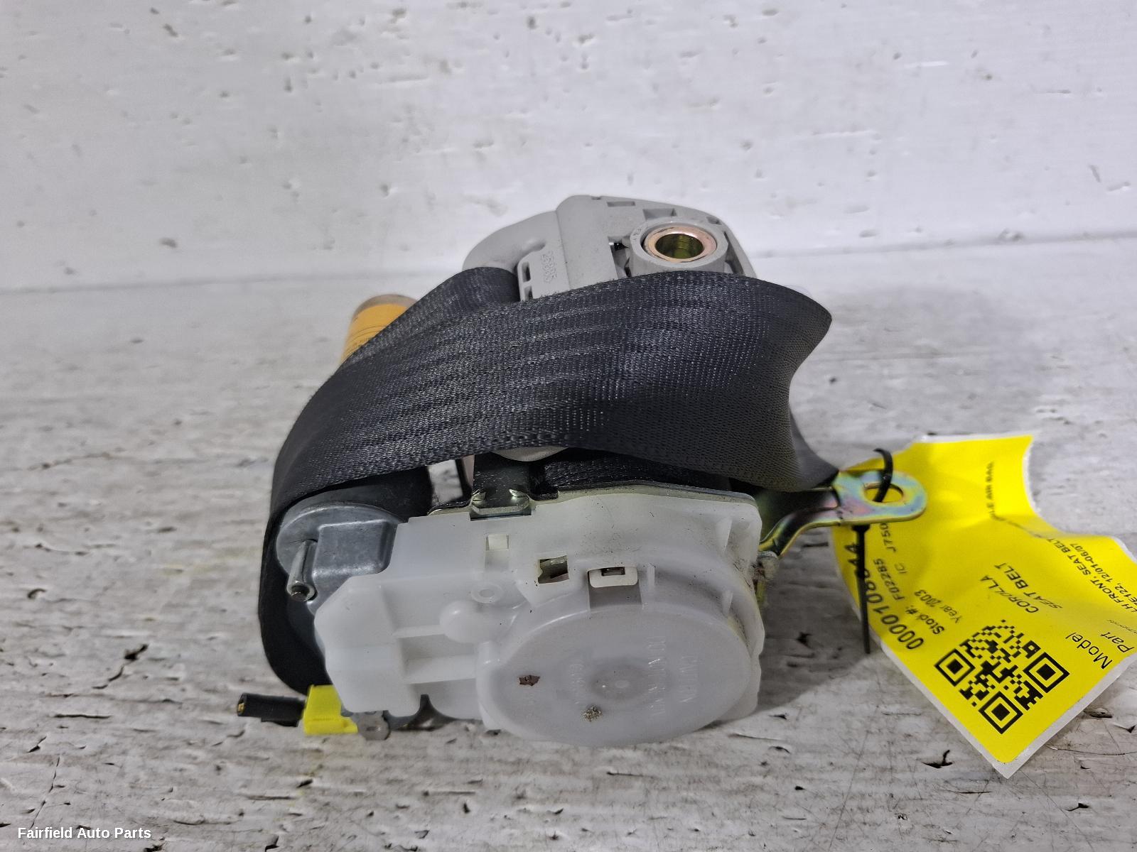 2001-2007 Toyota Corolla Seatbelt Stalk