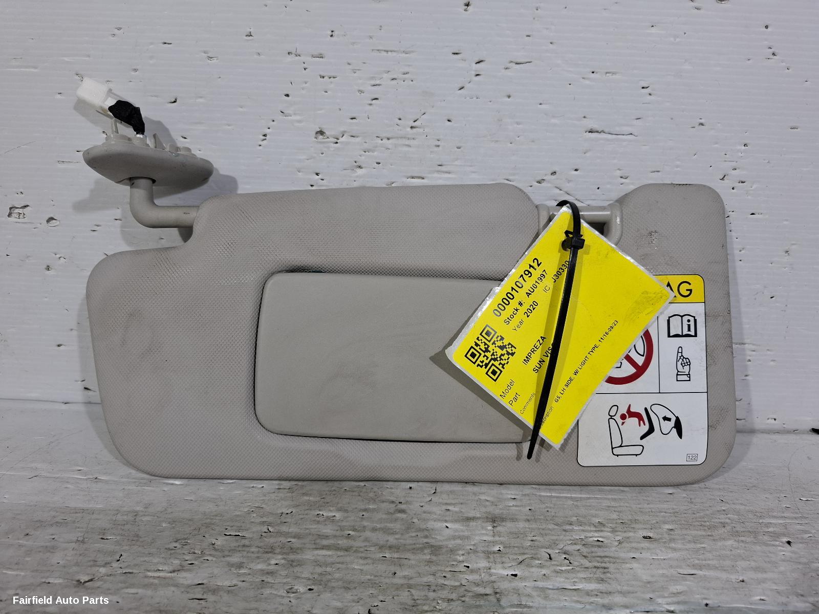 2016-2023 Subaru Impreza Sunvisor