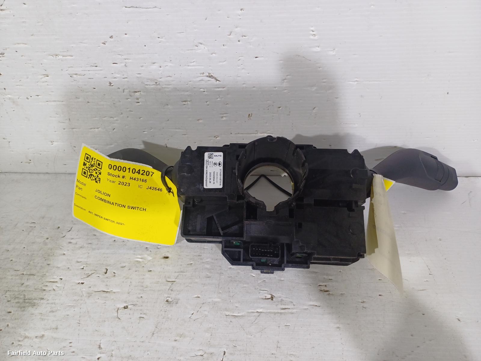 2021-2024 Haval Jolion Combination Switch
