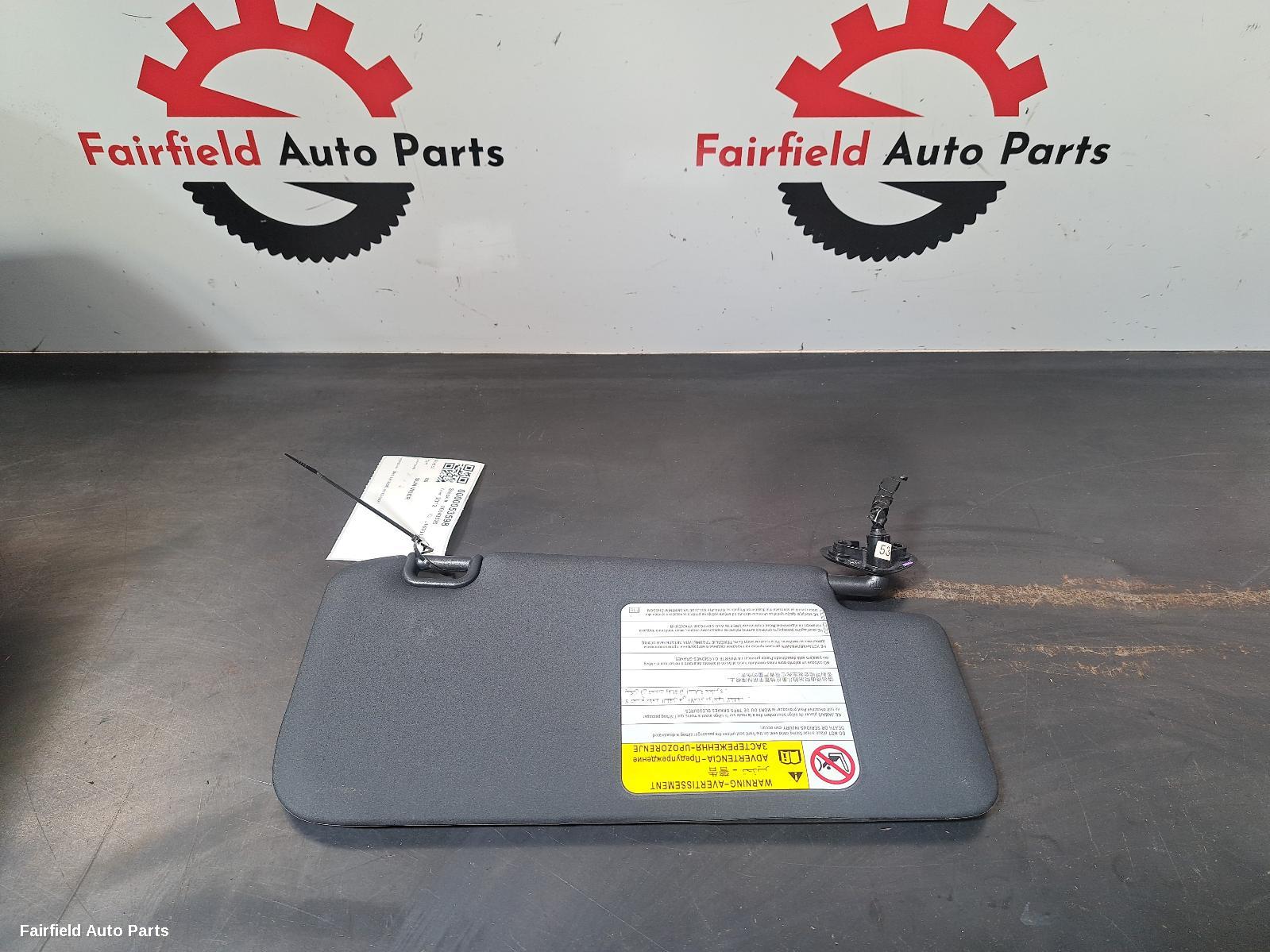 2012-2021 Toyota 86 Sunvisor