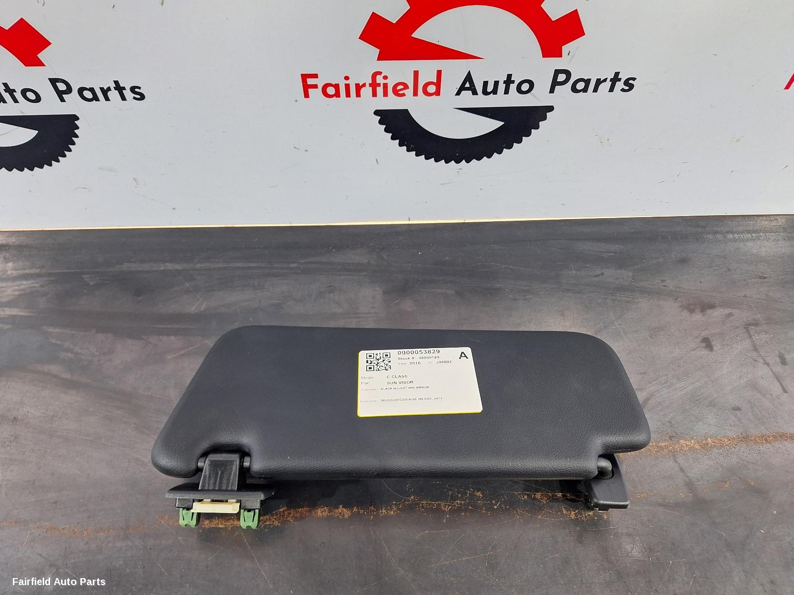 2014-2023 Mercedes C Class Sunvisor