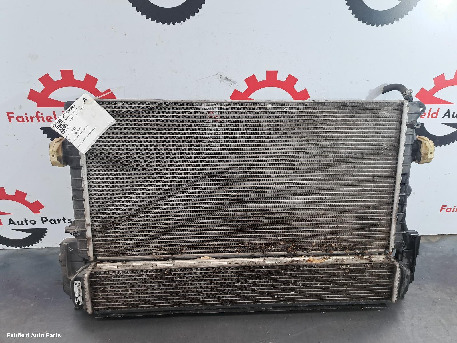 2010-2017 Volkswagen Polo Radiator