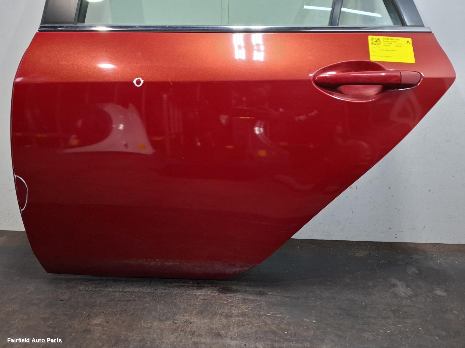 2008-2012 Mazda 6 Left Rear Door Sliding