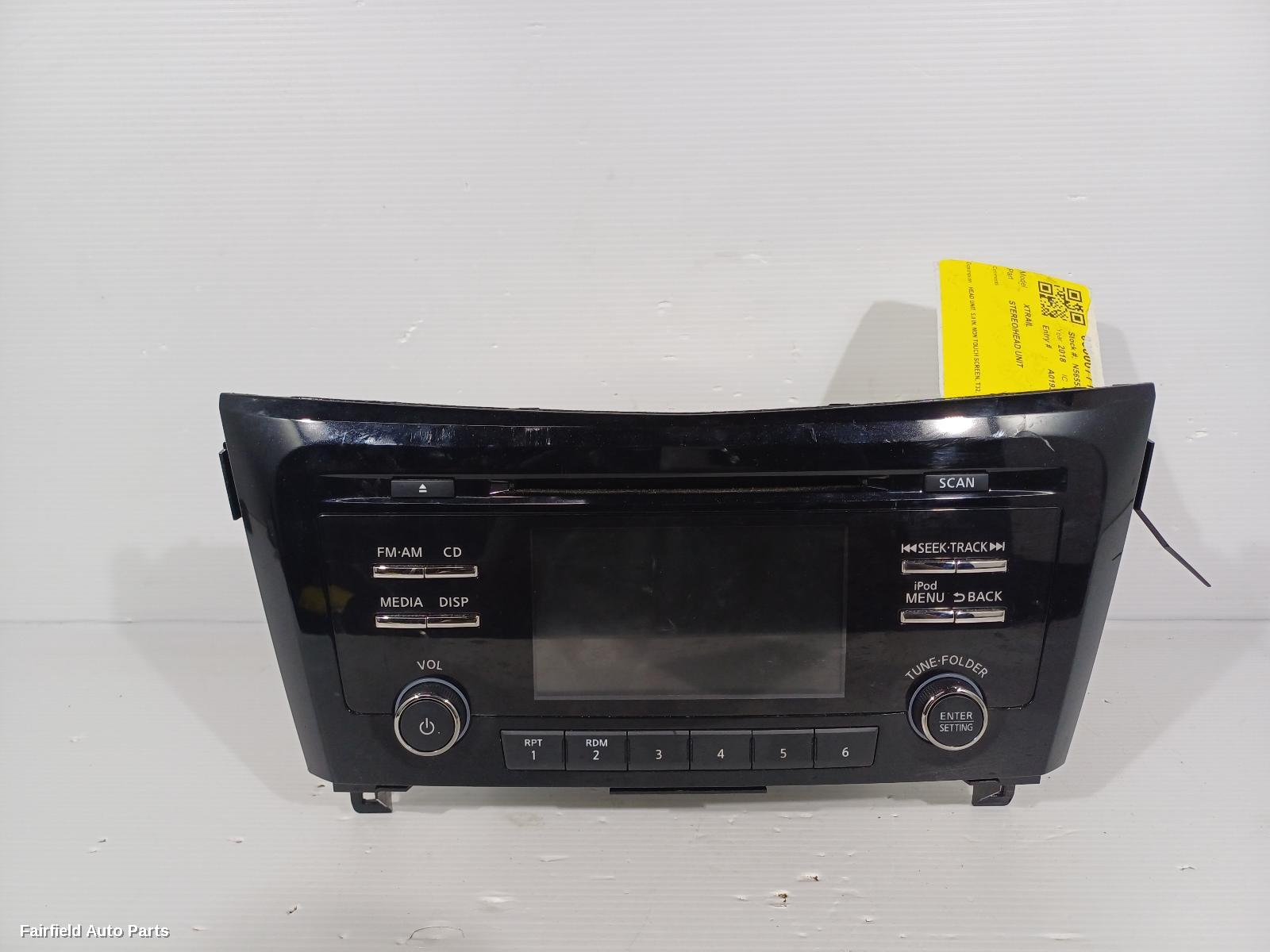2014-2020 Nissan Xtrail Radio Cd Dvd Sat Tv